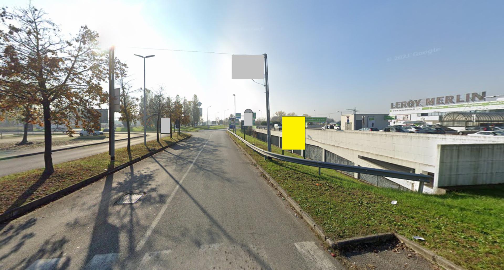Impianto STENDARDO a Carugate, in zona IKEA