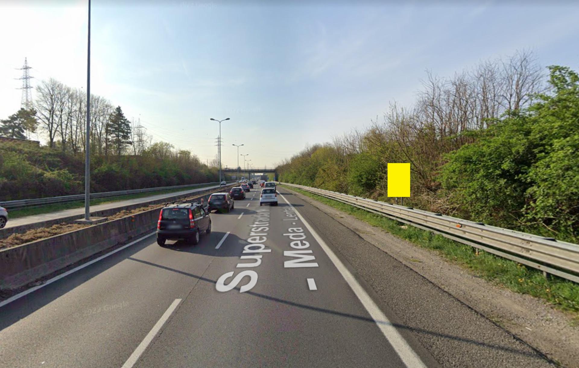 Impianto TABELLA a Bovisio-Masciago, in zona Unigross