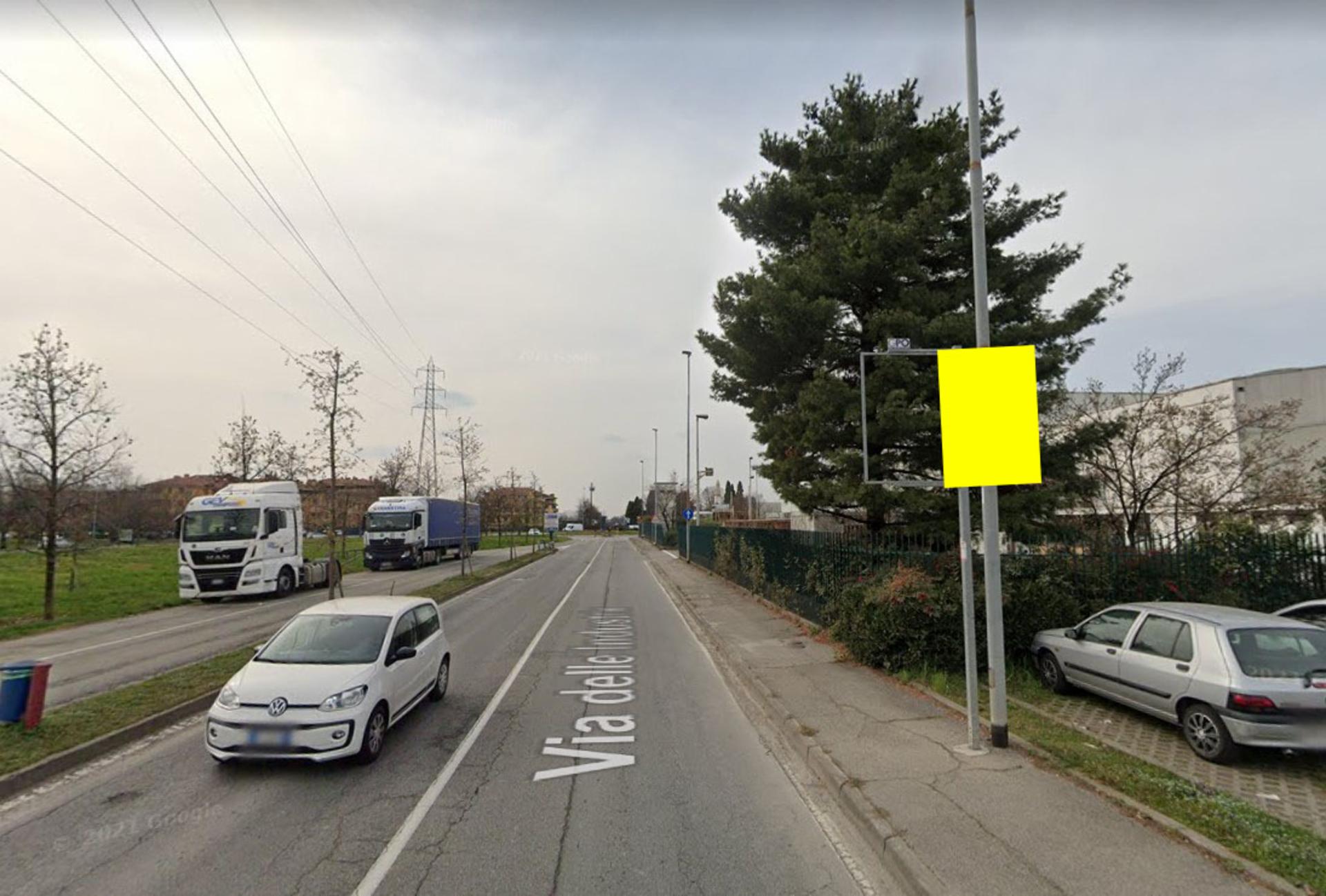 Impianto POLE MEDIA a Caponago, in zona Ok Sigma dei Fratelli Brambilla