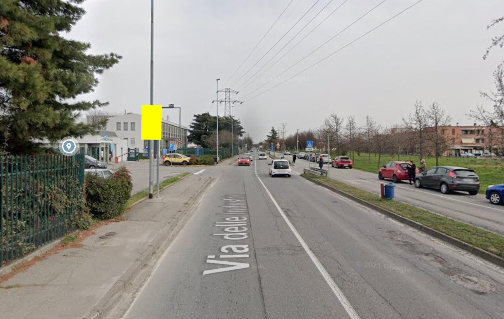 Impianto POLE MEDIA a Caponago, in zona Ok Sigma dei Fratelli Brambilla