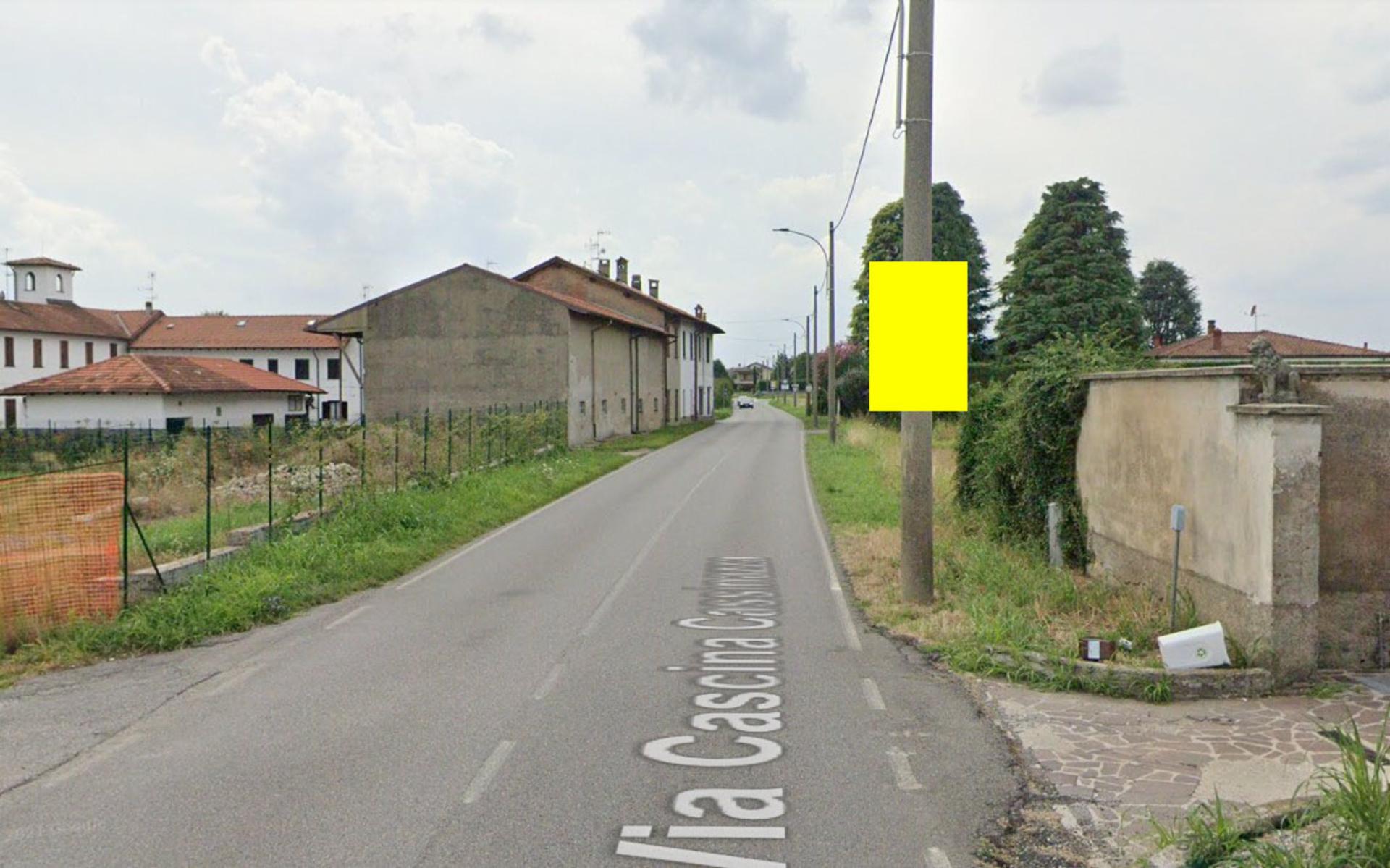 Impianto POLE MEDIA a Cambiago, in zona Parco della Vita