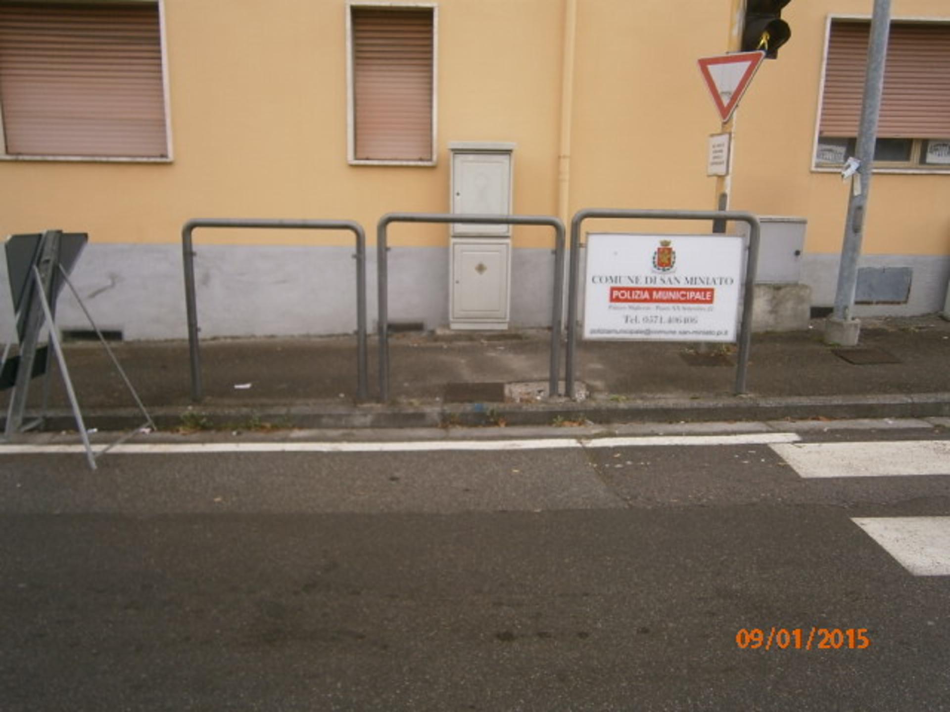 Impianto TRANSENNA a San Miniato, in zona Biblioteca comunale - Sezione di Ponte a Egola