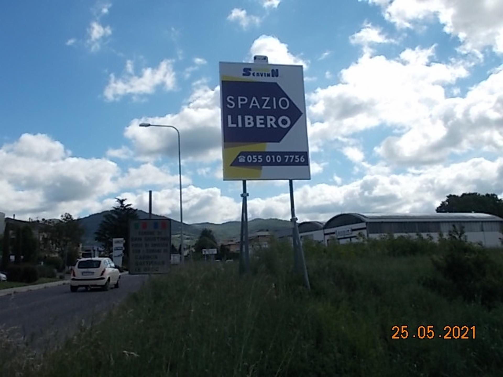 Impianto CARTELLONISTICA a San Giustino, in zona Osteriu Bar