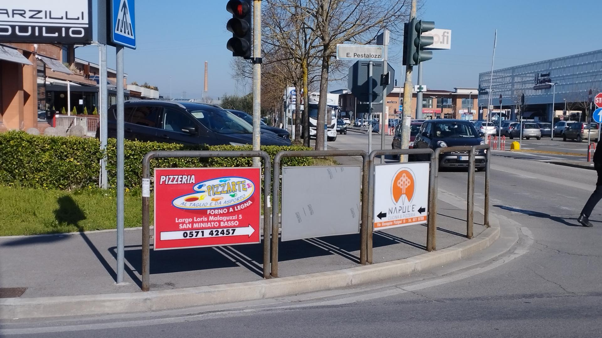 Impianto TRANSENNA a San Miniato, in zona Locanda pinocchio