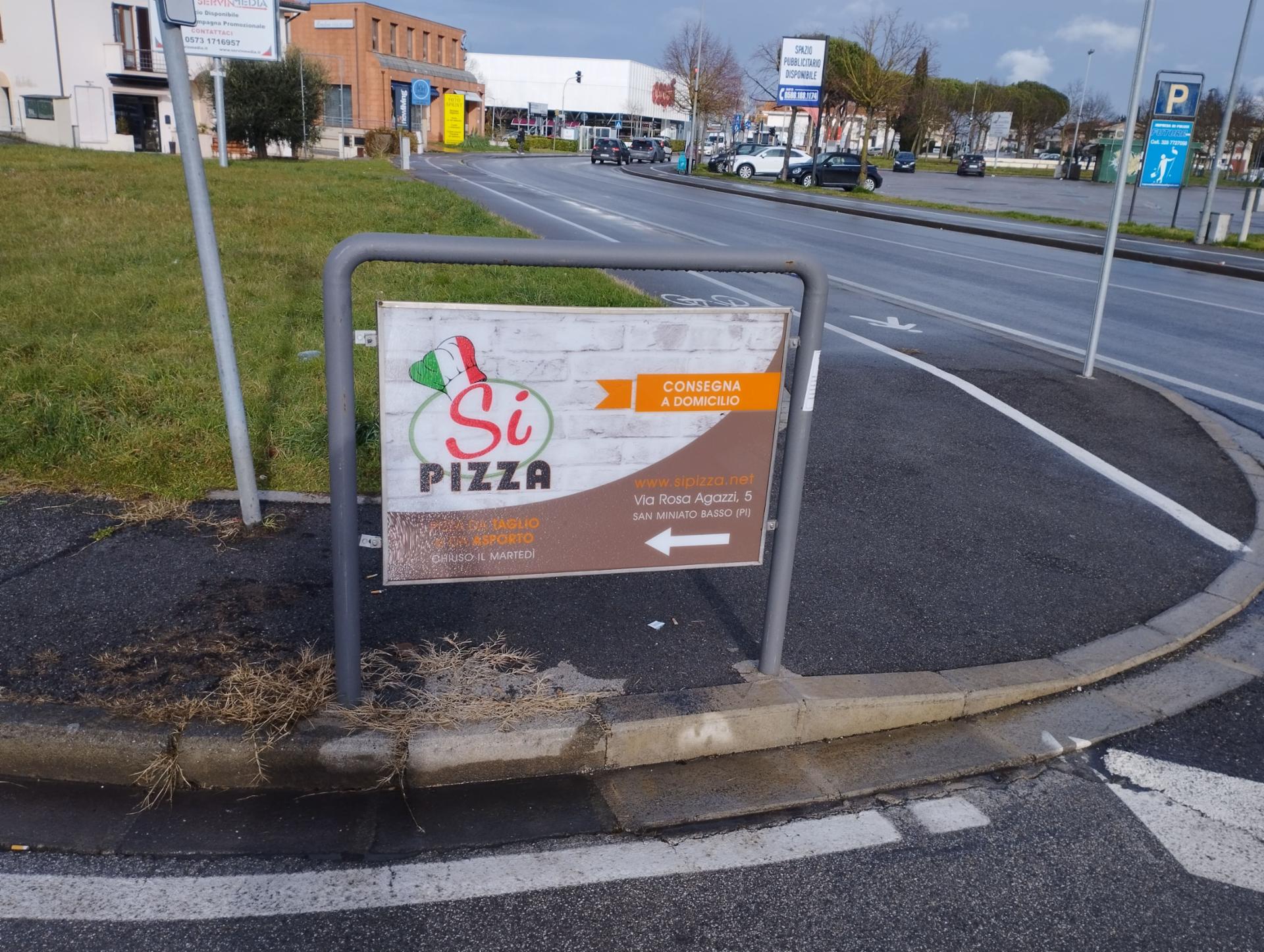 Impianto TRANSENNA a San Miniato, in zona Si Pizza