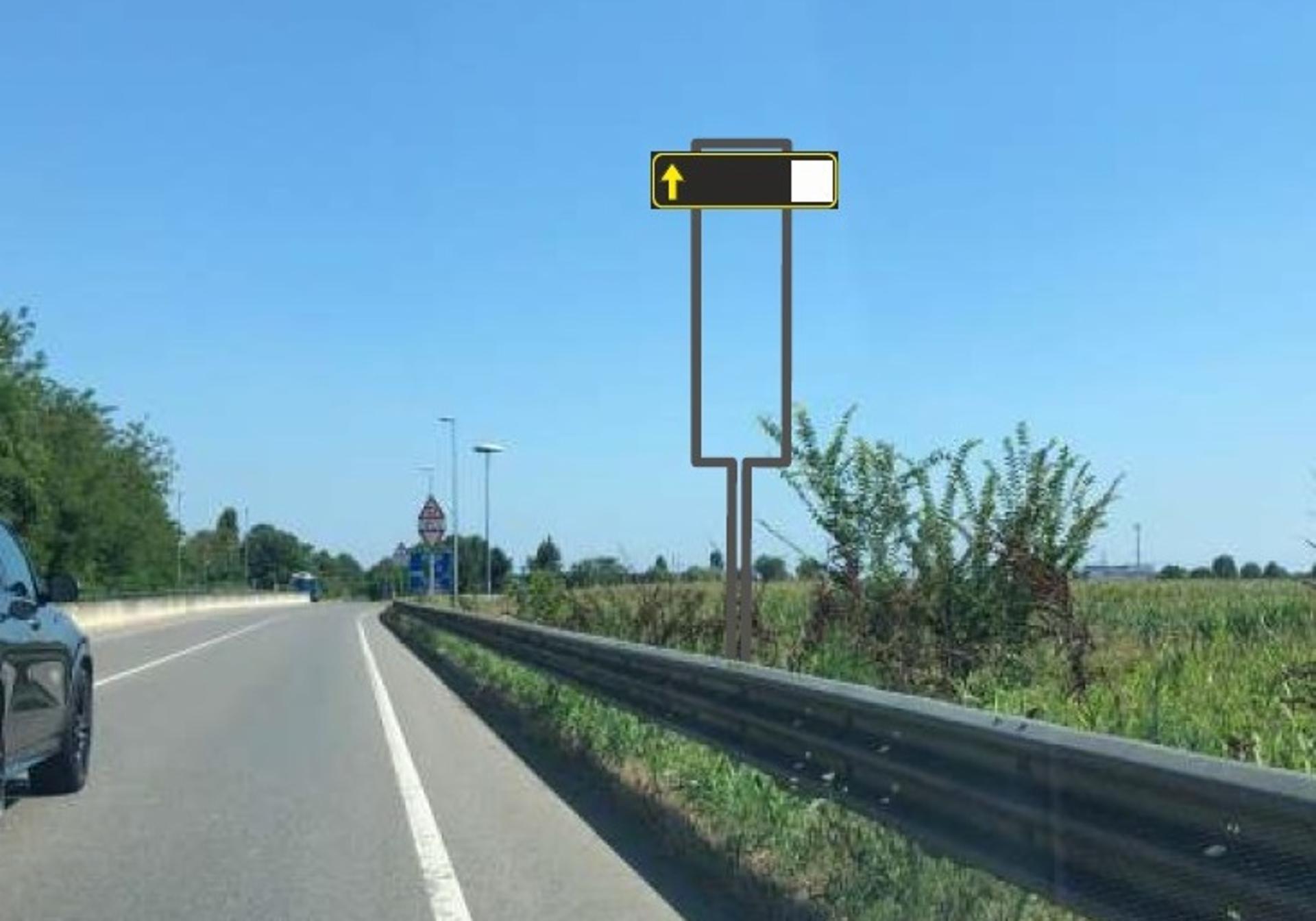 Impianto a EX S.S. 498 Km. 23+314/dx  Antegnate
