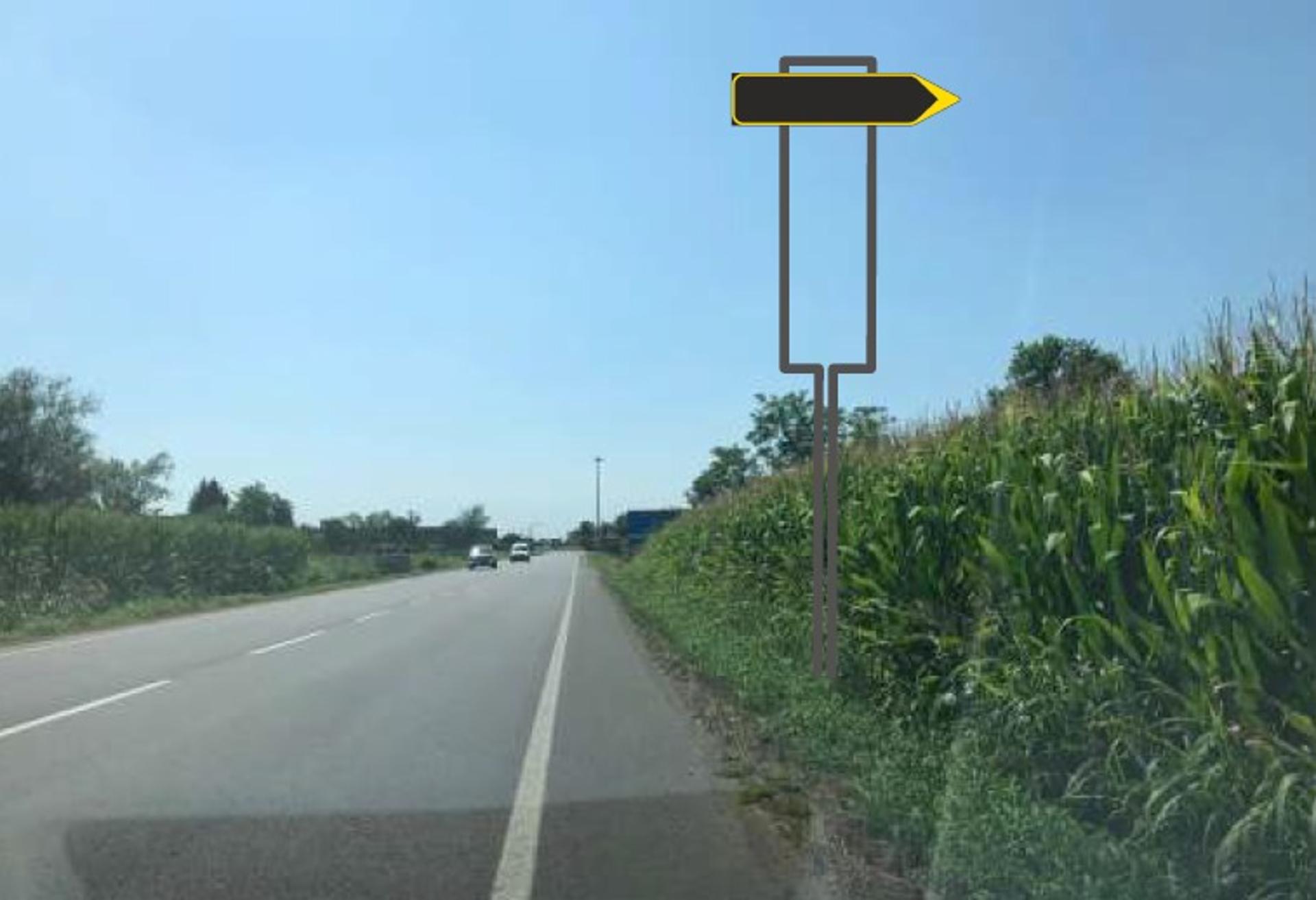 Impianto a EX S.S. 498 Var Km. 0+300/sx  Fontanella