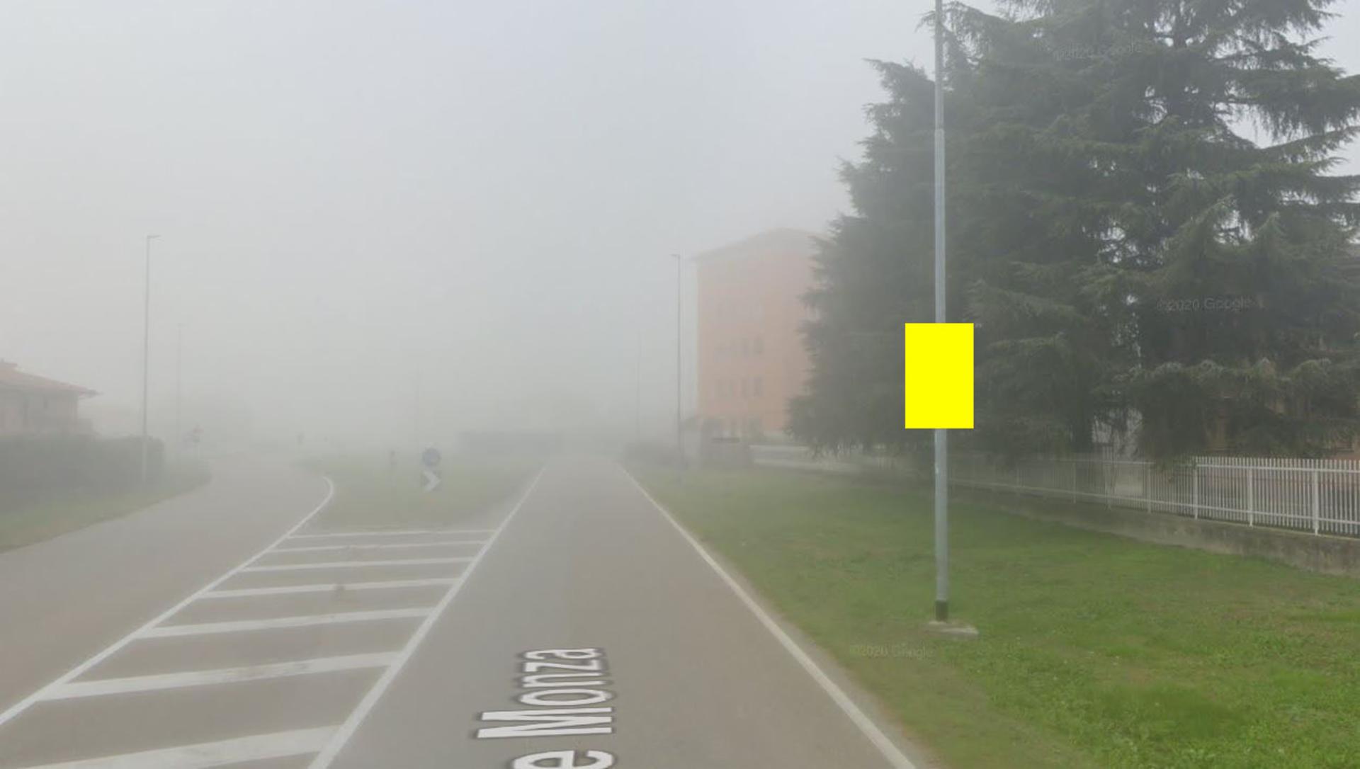 Impianto POLE MEDIA a Caponago, in zona Ok Sigma dei Fratelli Brambilla