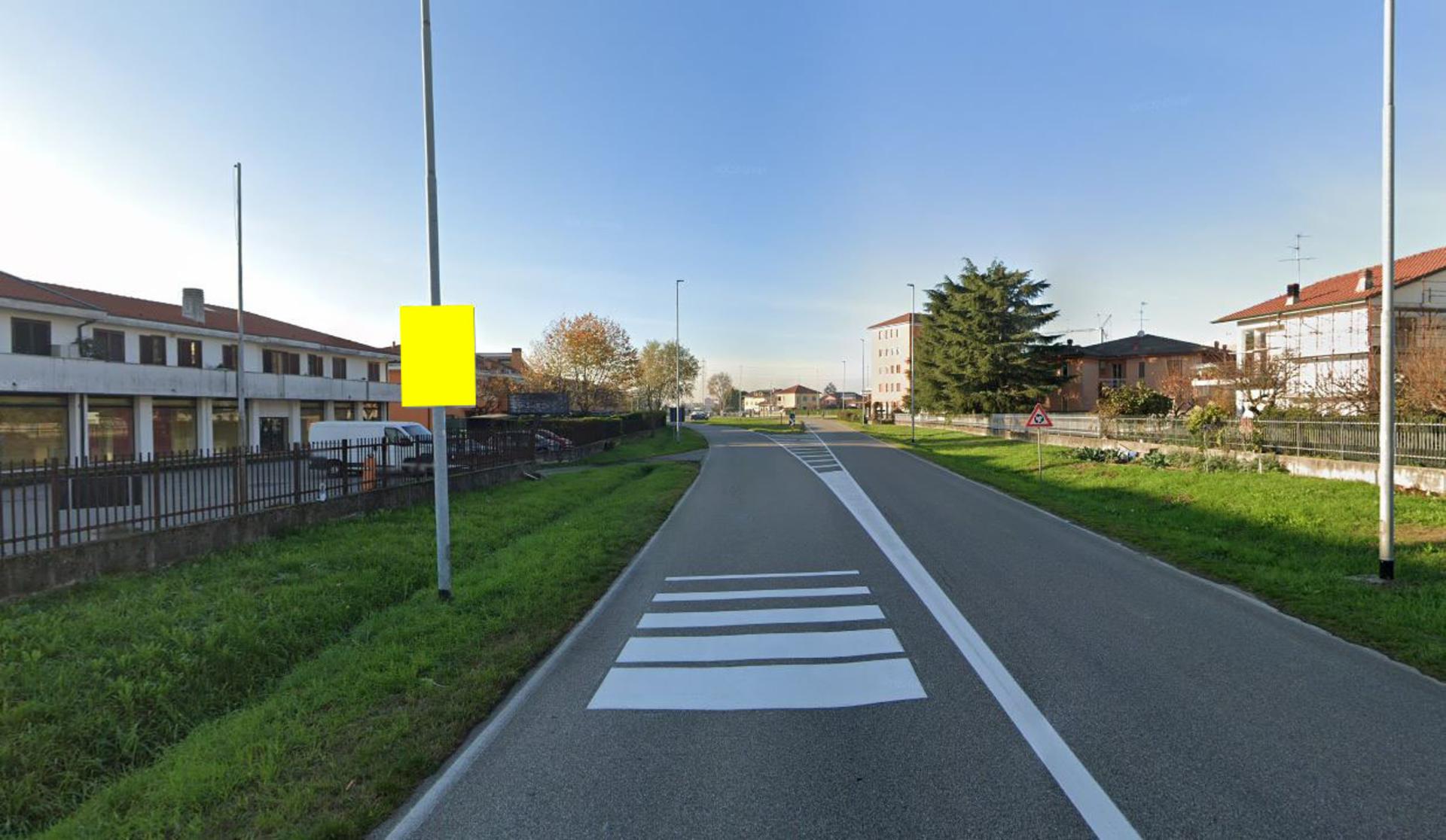 Impianto POLE MEDIA a Caponago, in zona Ok Sigma dei Fratelli Brambilla