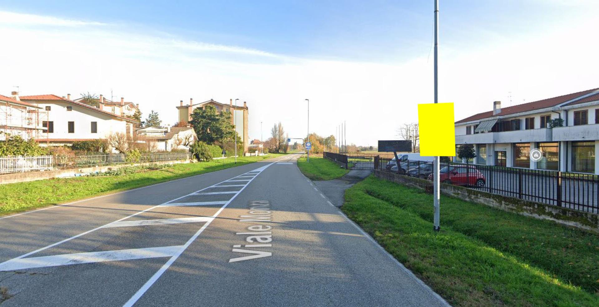Impianto POLE MEDIA a Caponago, in zona Ok Sigma dei Fratelli Brambilla