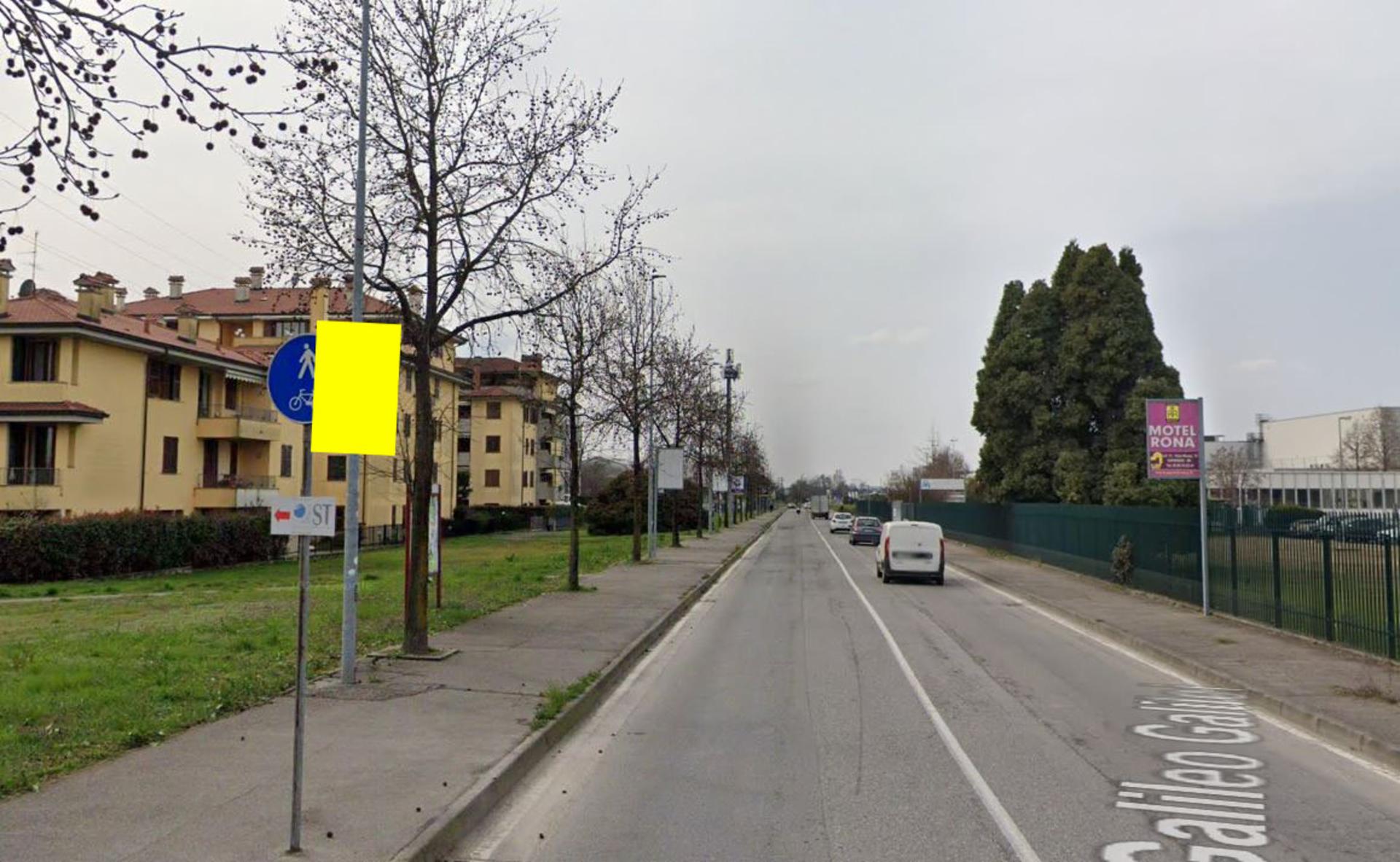 Impianto POLE MEDIA a Caponago, in zona Ok Sigma dei Fratelli Brambilla