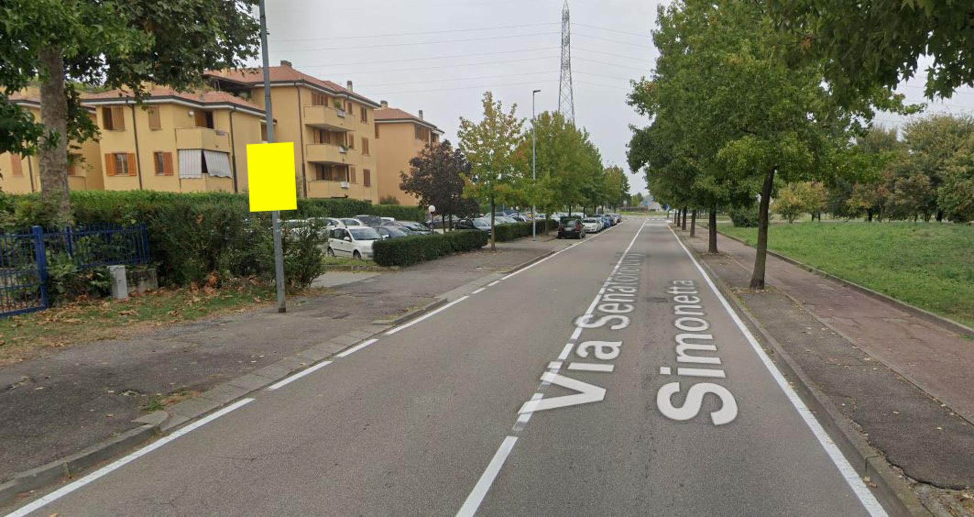 Impianto POLE MEDIA a Caponago, in zona Ok Sigma dei Fratelli Brambilla
