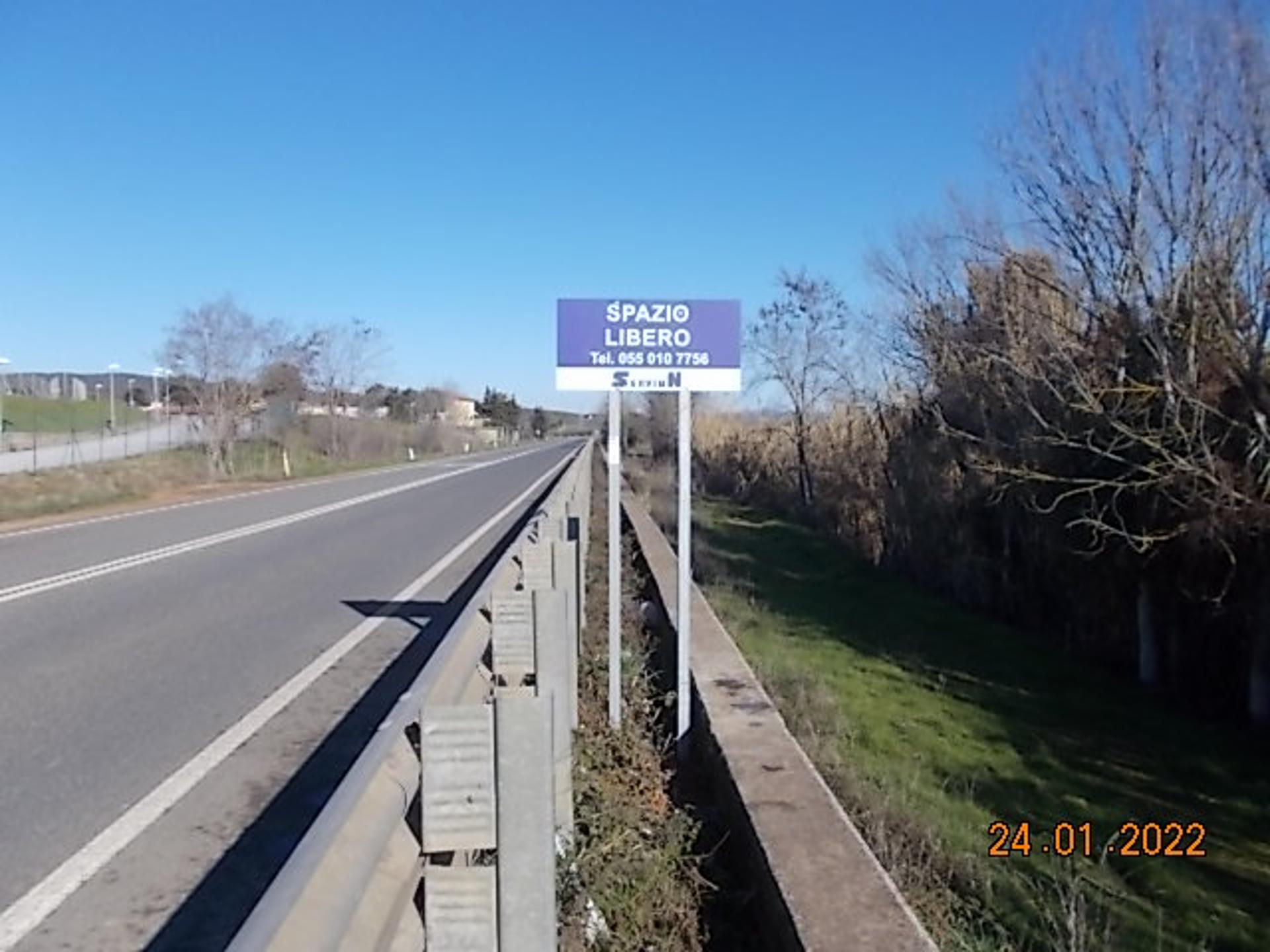 Impianto CARTELLONISTICA a Follonica, in zona Scarpamondo
