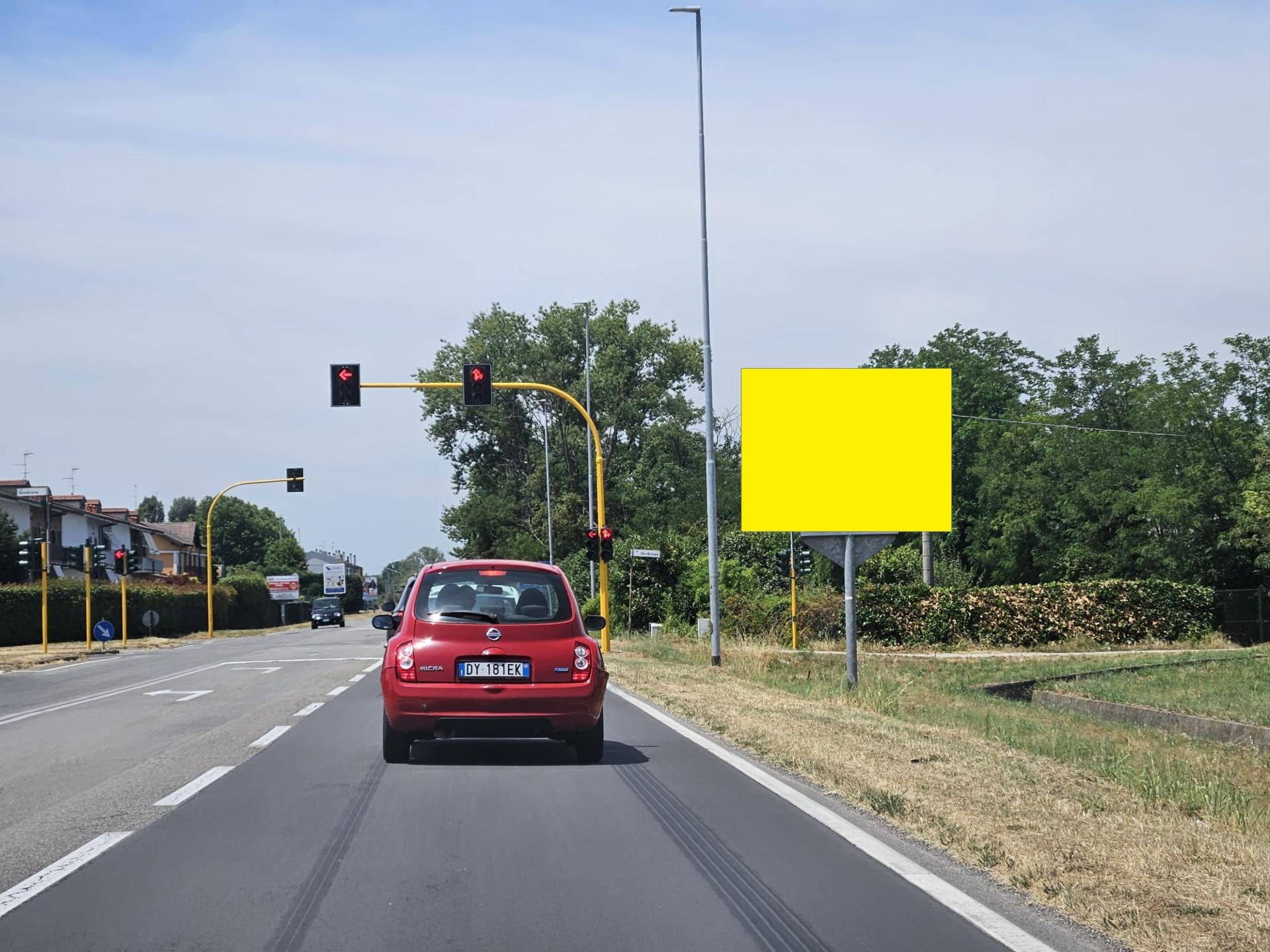 Impianto a Via Giotto prima di via Ginibissa  Abbiategrasso