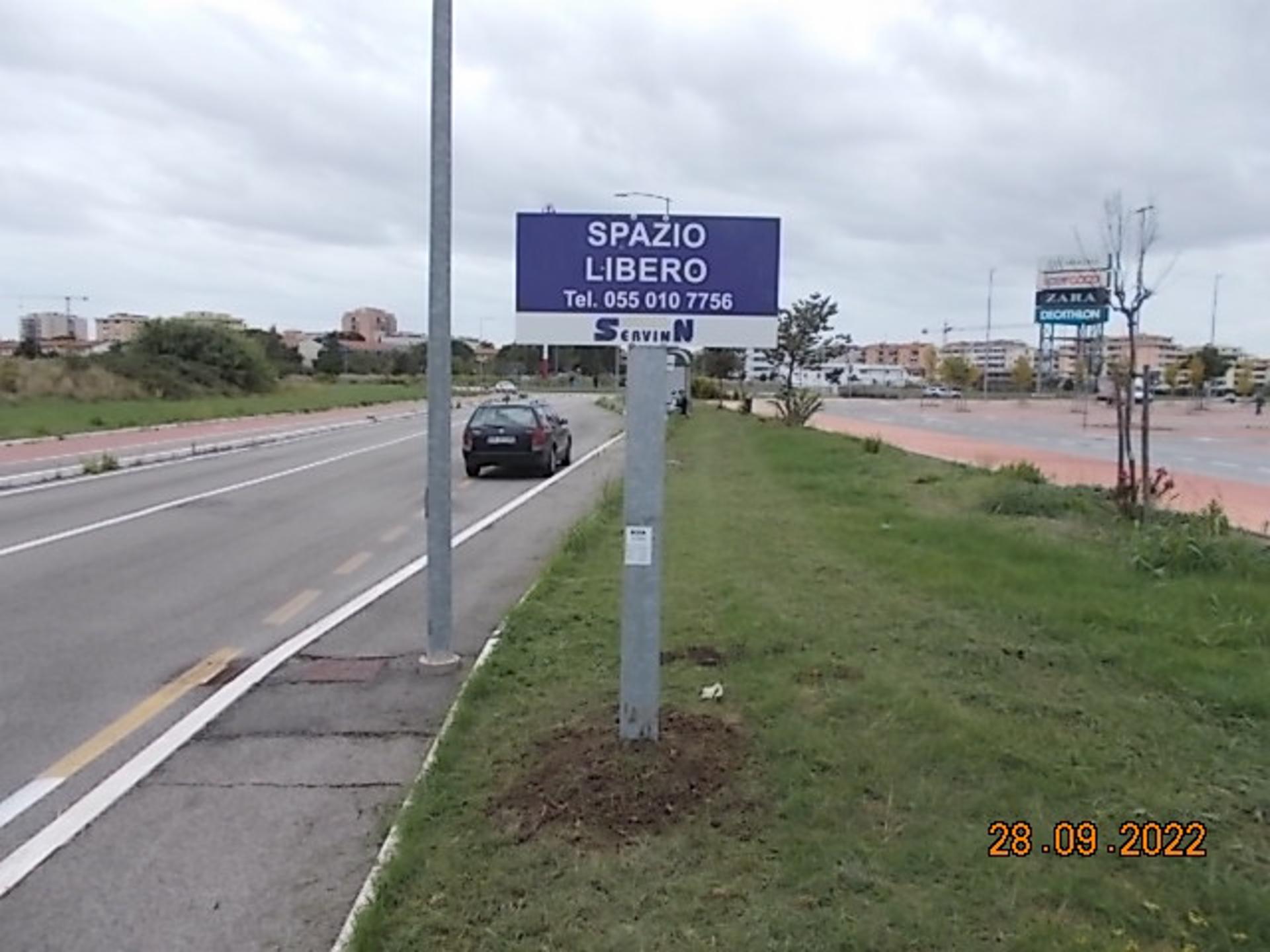 Impianto CARTELLONISTICA a Grosseto, in zona Maremà