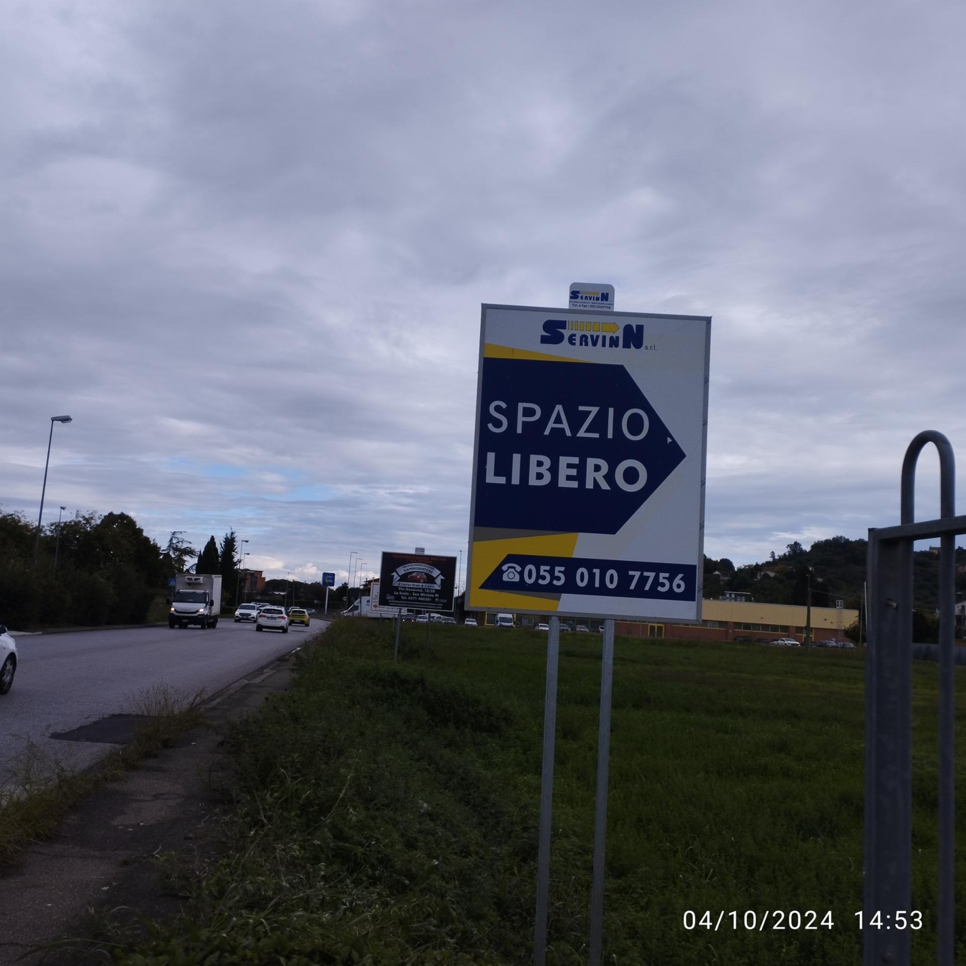 Impianto CARTELLONISTICA a San Miniato, in zona EuroSpin