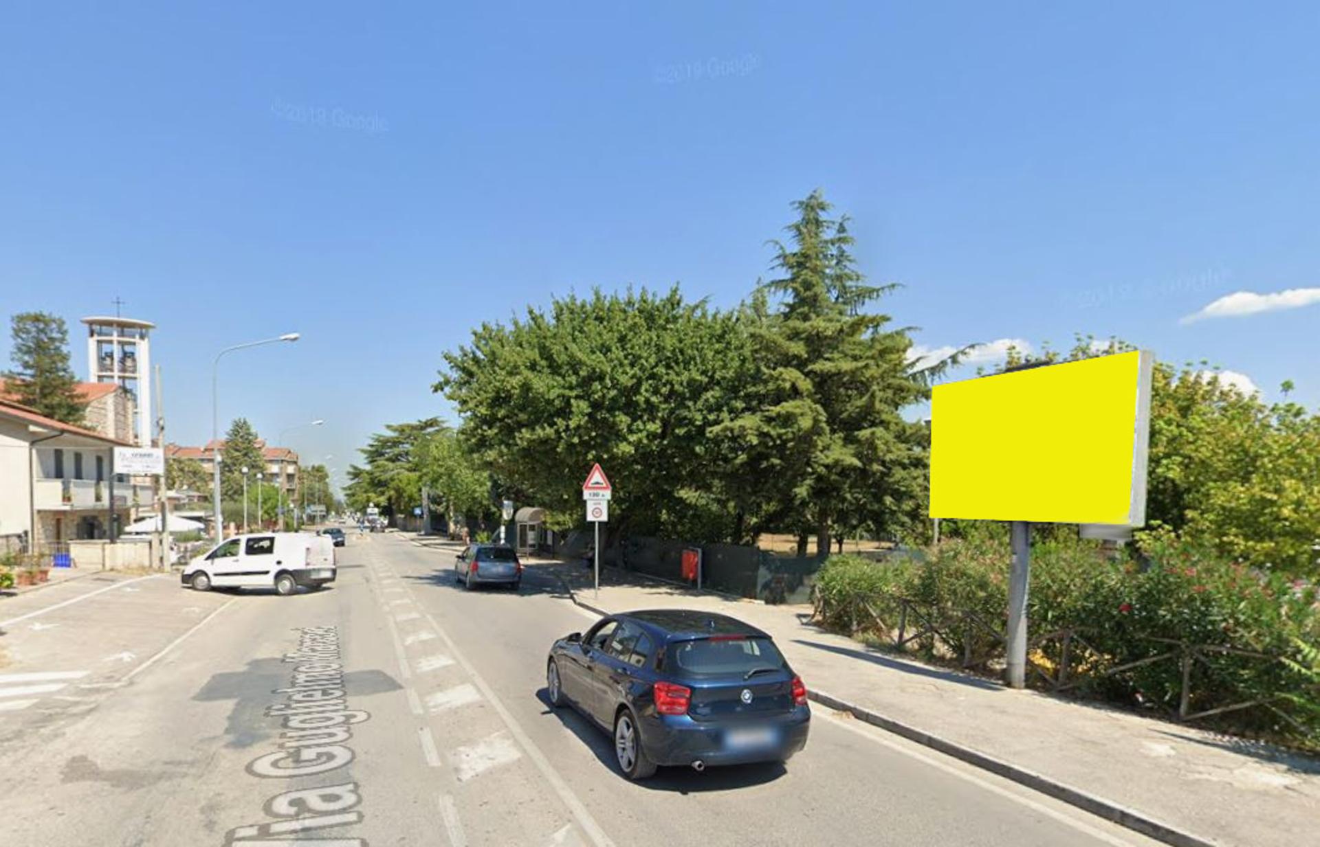 Impianto POSTER a Spoleto, in zona Despar