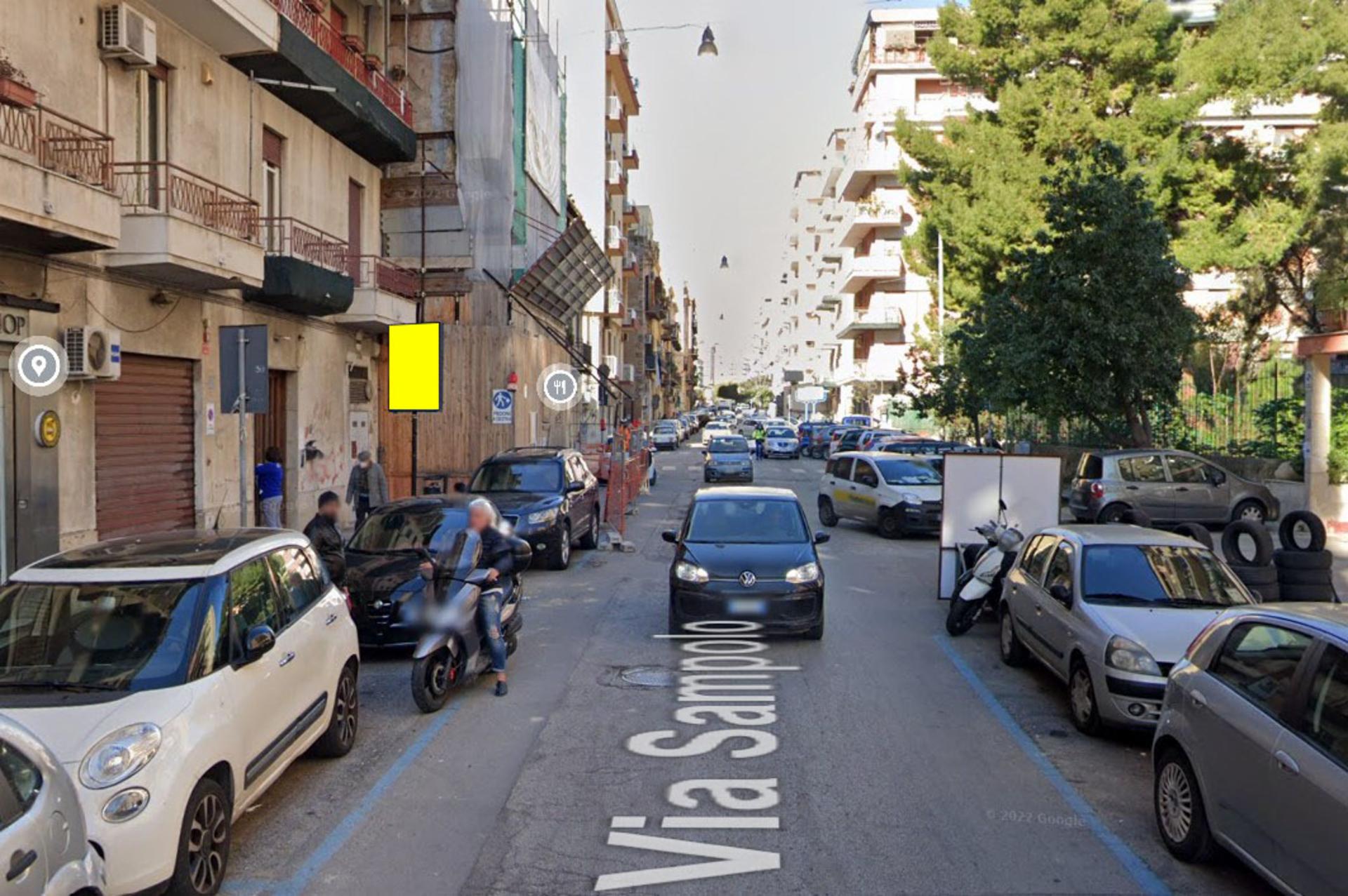 Impianto CARTELLONISTICA a Palermo, in zona Villabianca Cafè