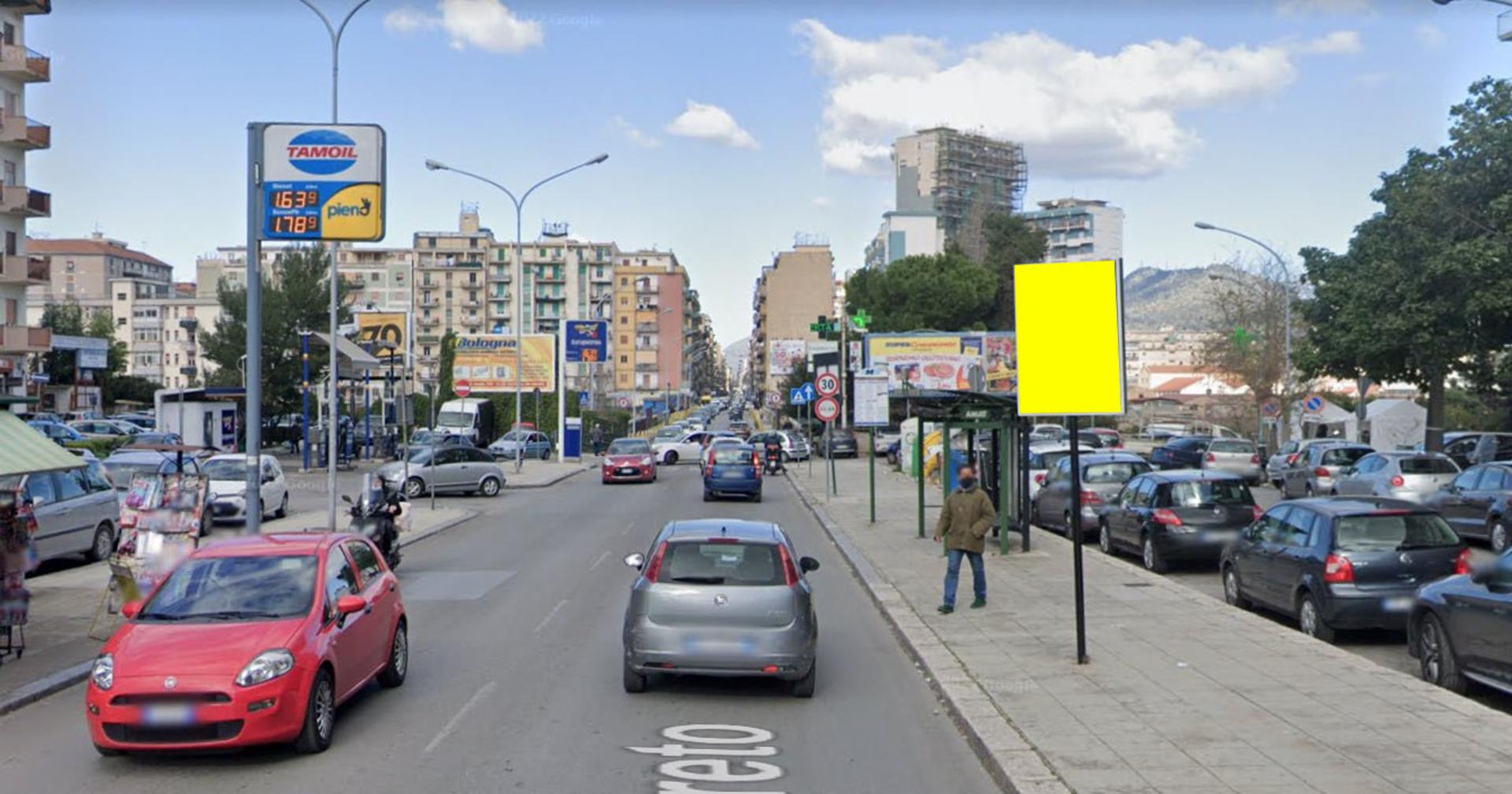 Impianto CARTELLONISTICA a Palermo, in zona Palermo Guadagna