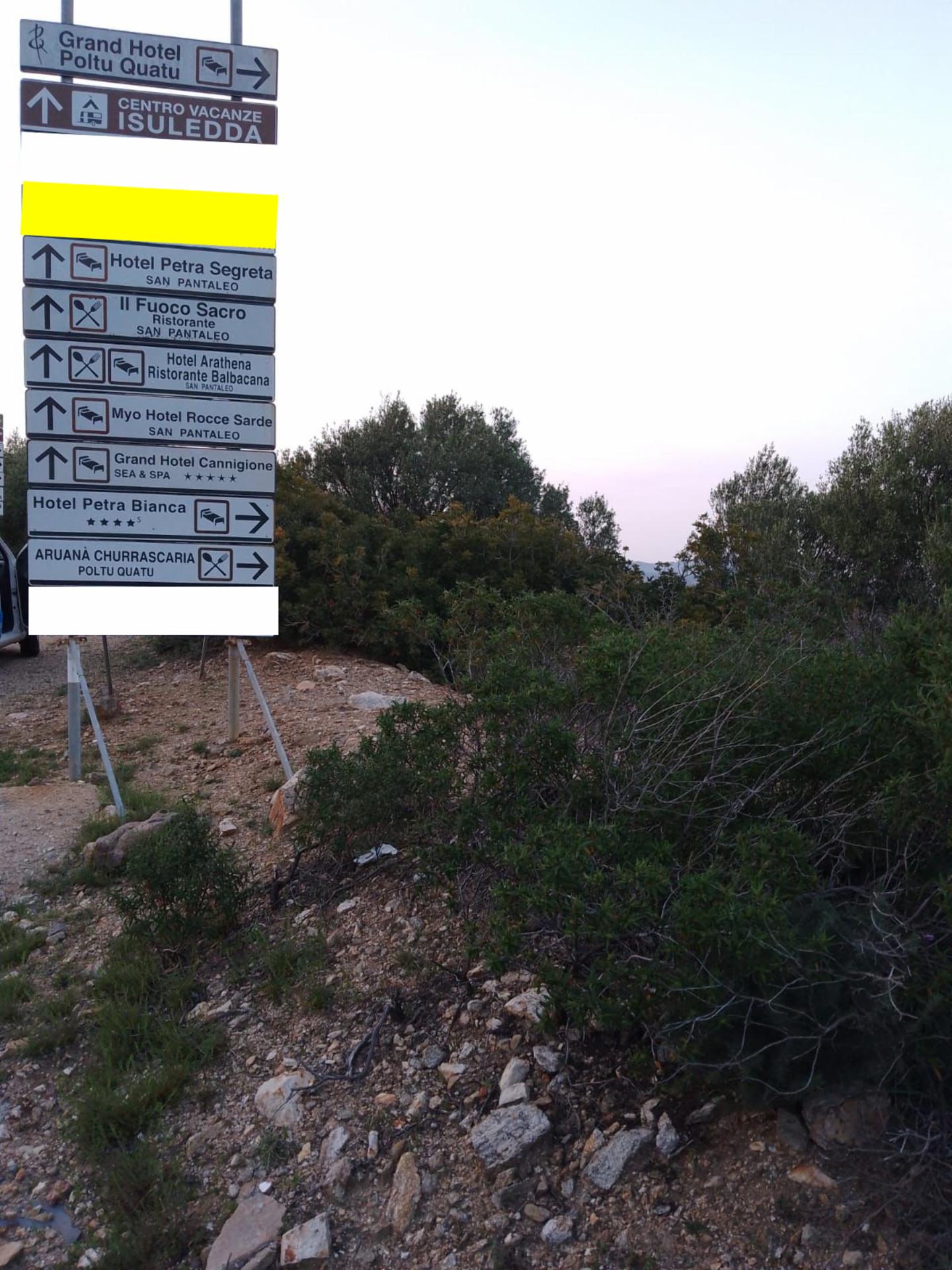 Impianto FRECCE / PREINSEGNE a Olbia, in zona Ristorante Su Cubone