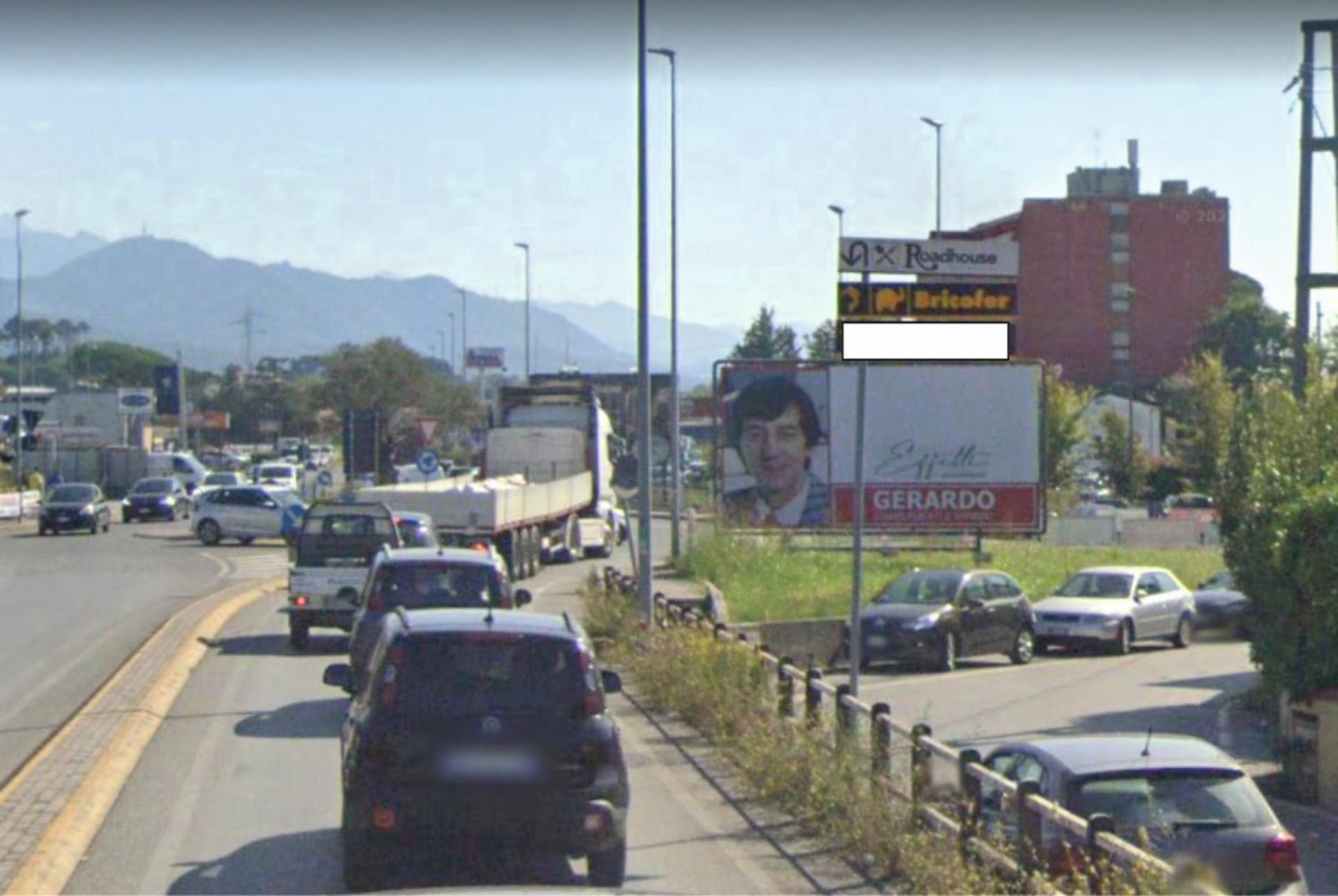 Impianto a Via Variante Aurelia a mt.50 prima di Via Fondamento  Sarzana