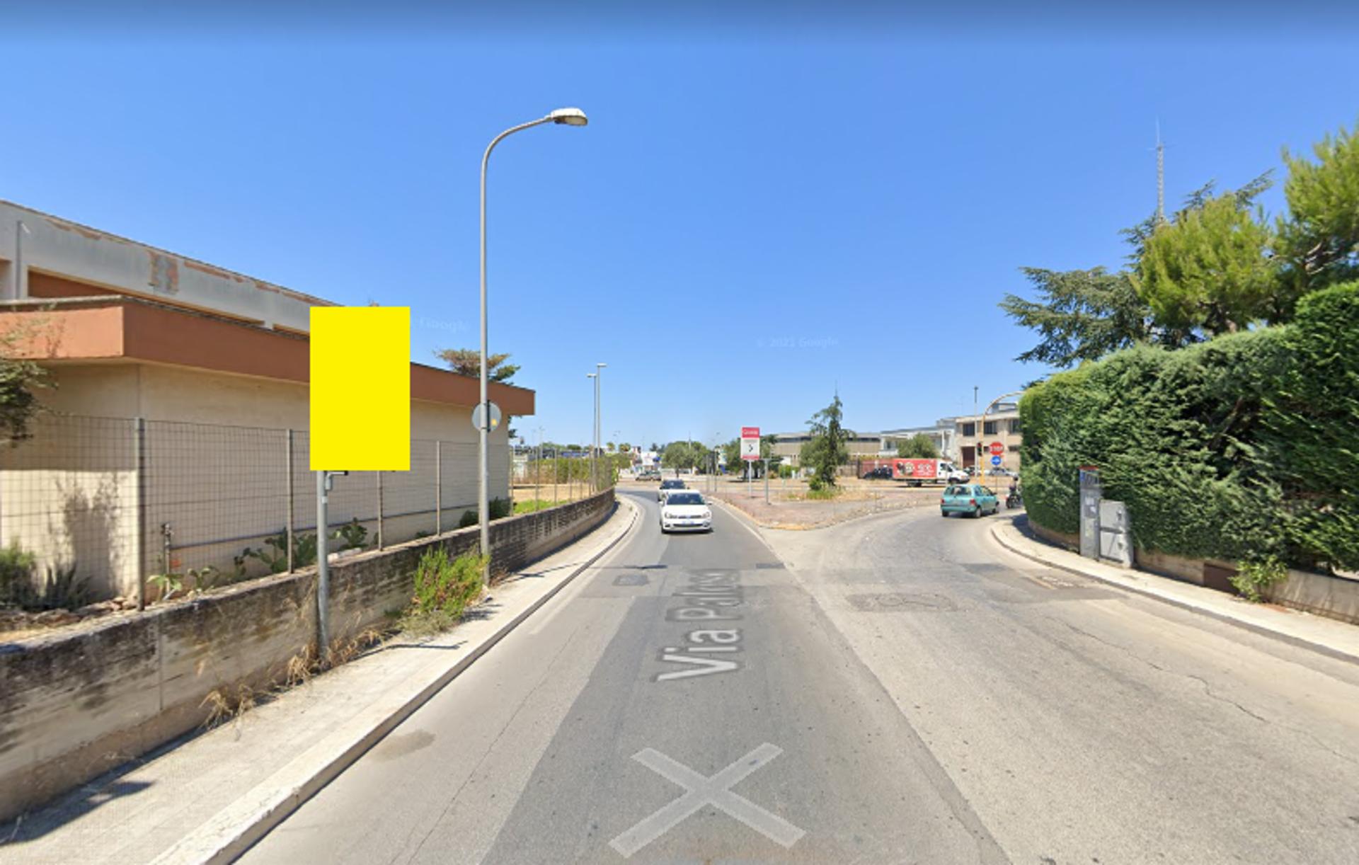 Impianto PALINA a Modugno, in zona Alimentari Morelli