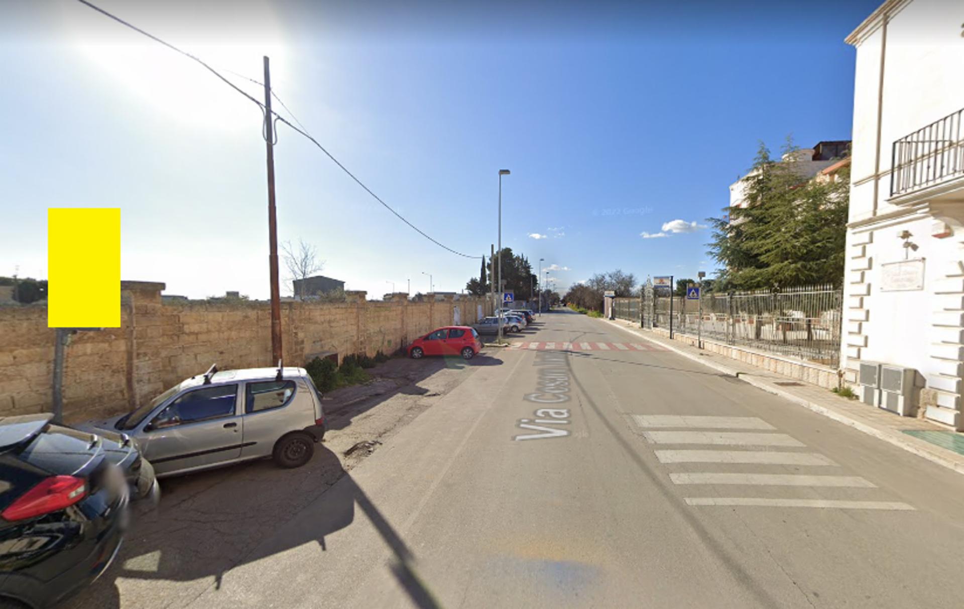 Impianto PALINA a Modugno, in zona Ornella Calzature