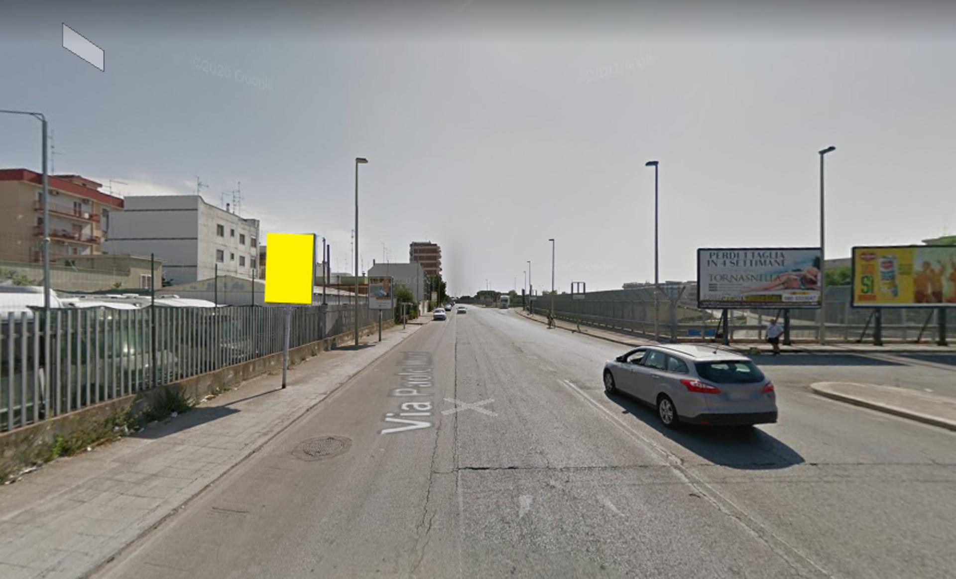Impianto CARTELLONISTICA a Modugno, in zona Alimentari Morelli
