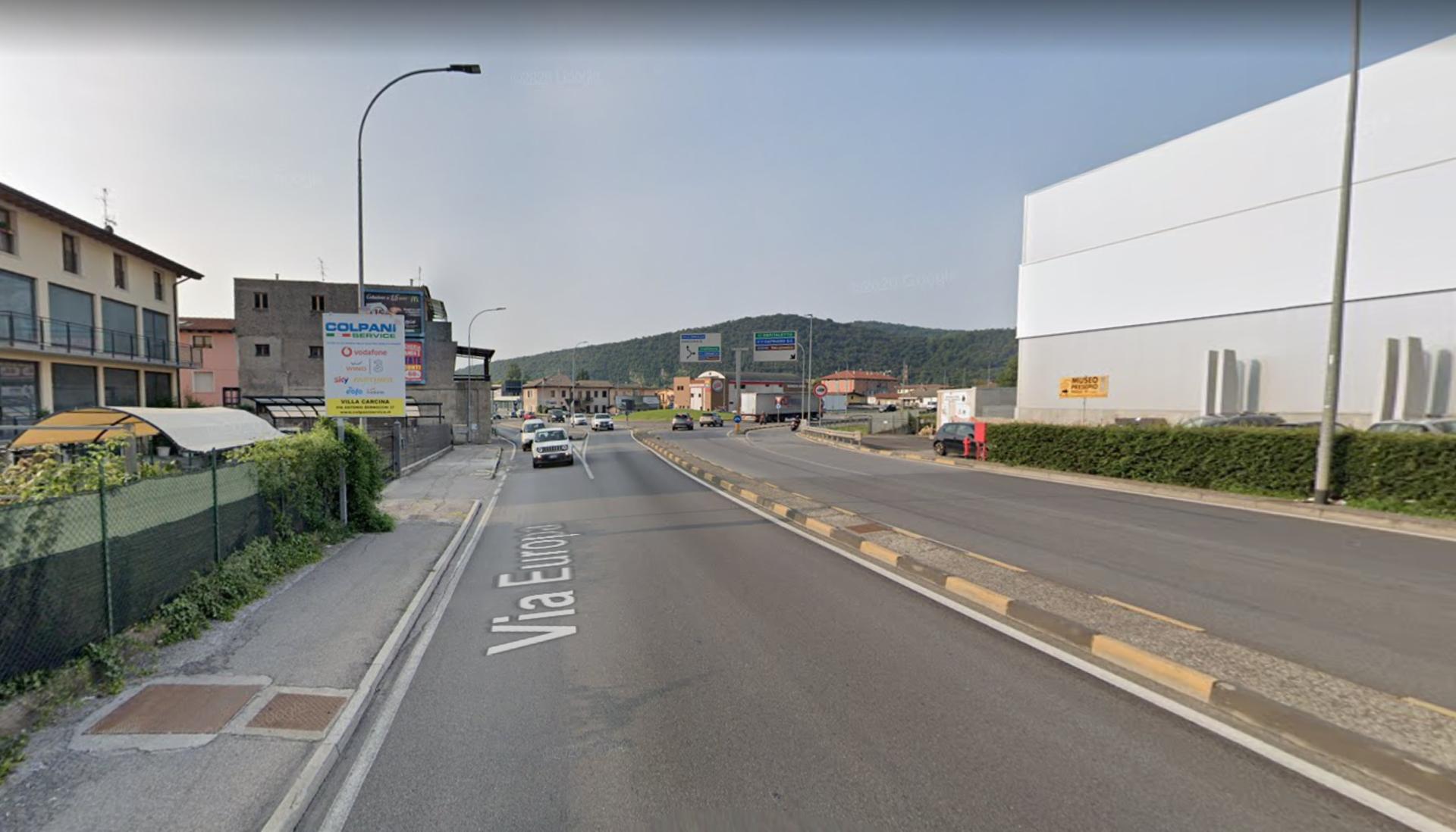 Impianto a STRADA PROVINCIALE  BS 345 Km. 4+562 Dx  Concesio