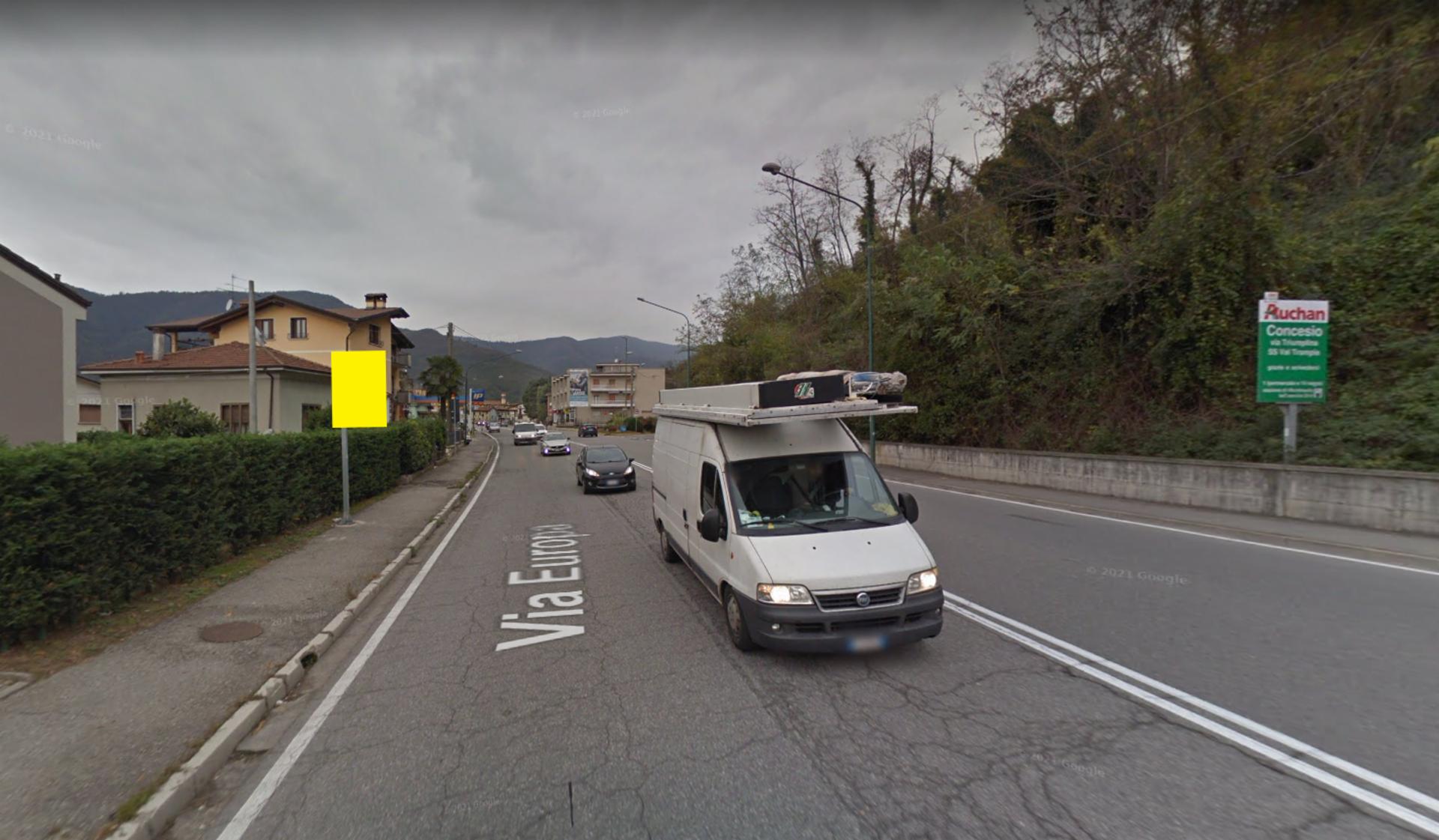Impianto CARTELLONISTICA a Concesio, in zona Bar Ristorante Il Cavallino Nero