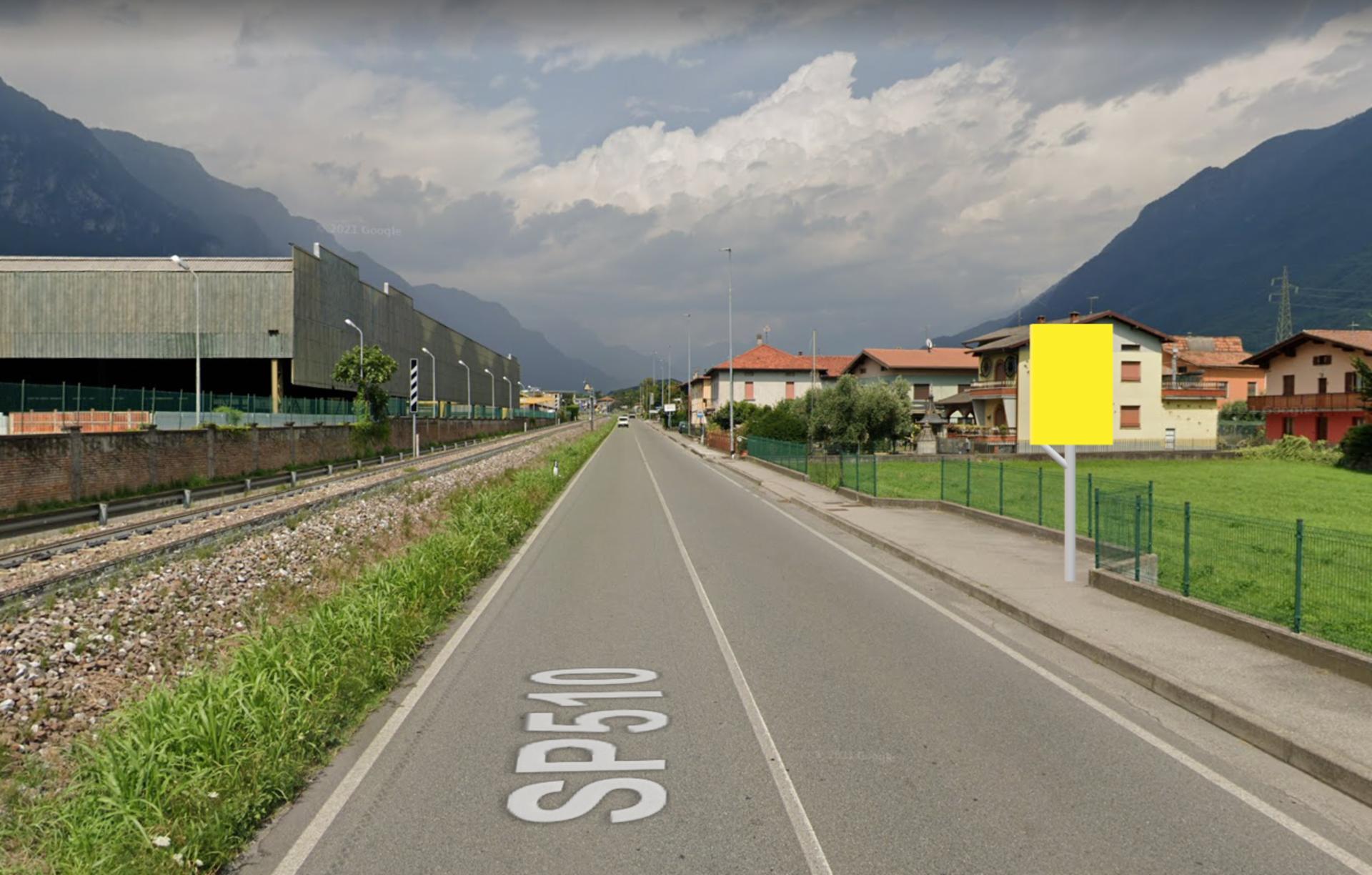 Impianto a STRADA PROVINCIALE 1 Km. 45+934 Dx  Gianico