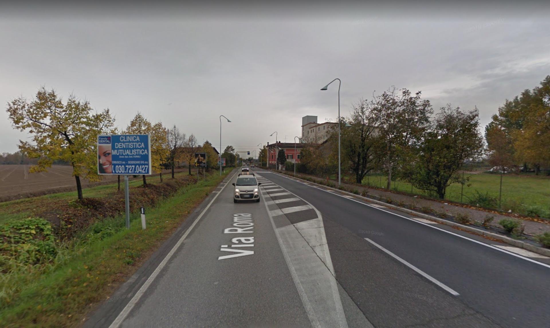 Impianto CARTELLONISTICA a Trenzano, in zona Trattoria da Beppe