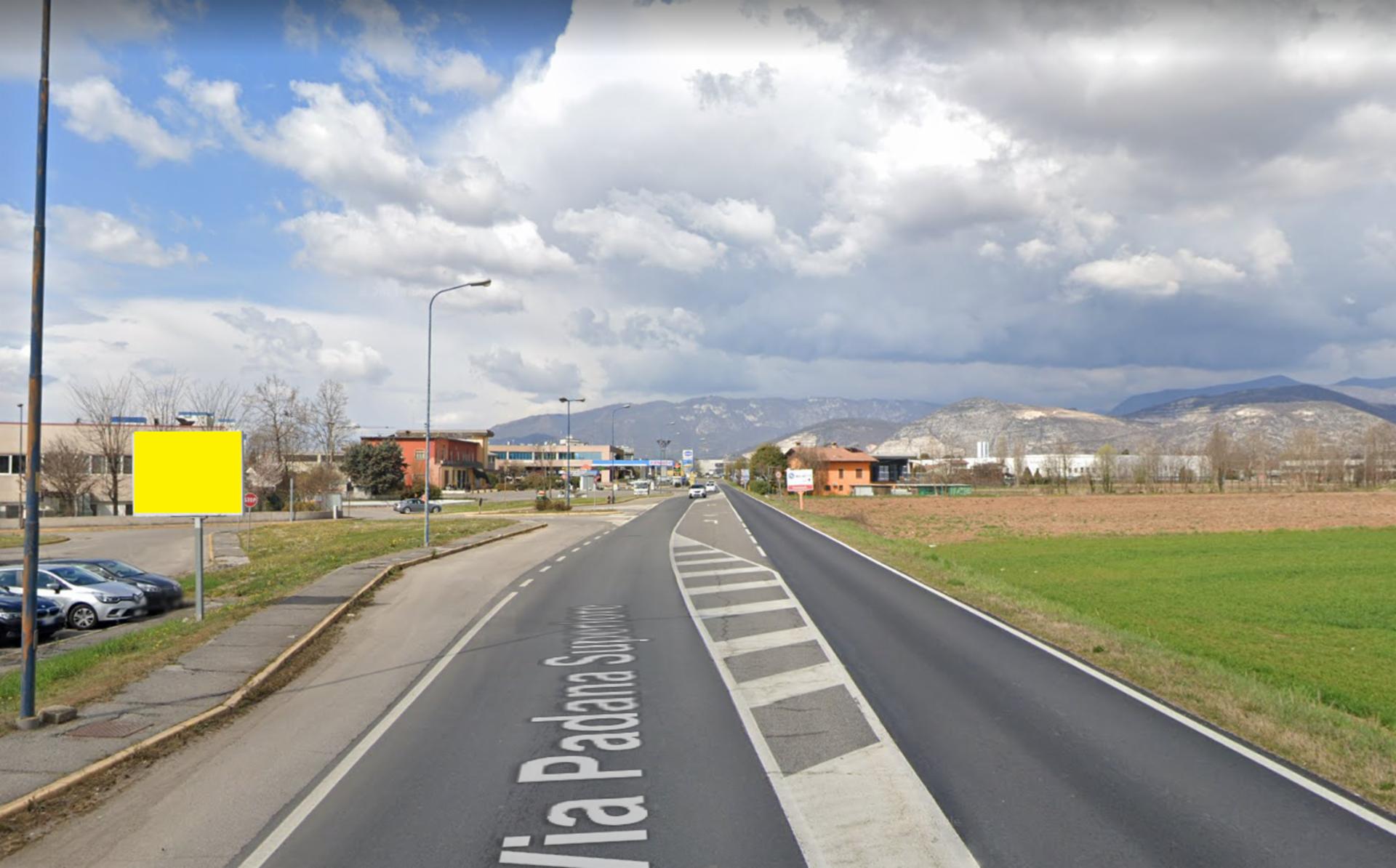 Impianto CARTELLONISTICA a Mazzano, in zona Albergo ristorante Mantovano