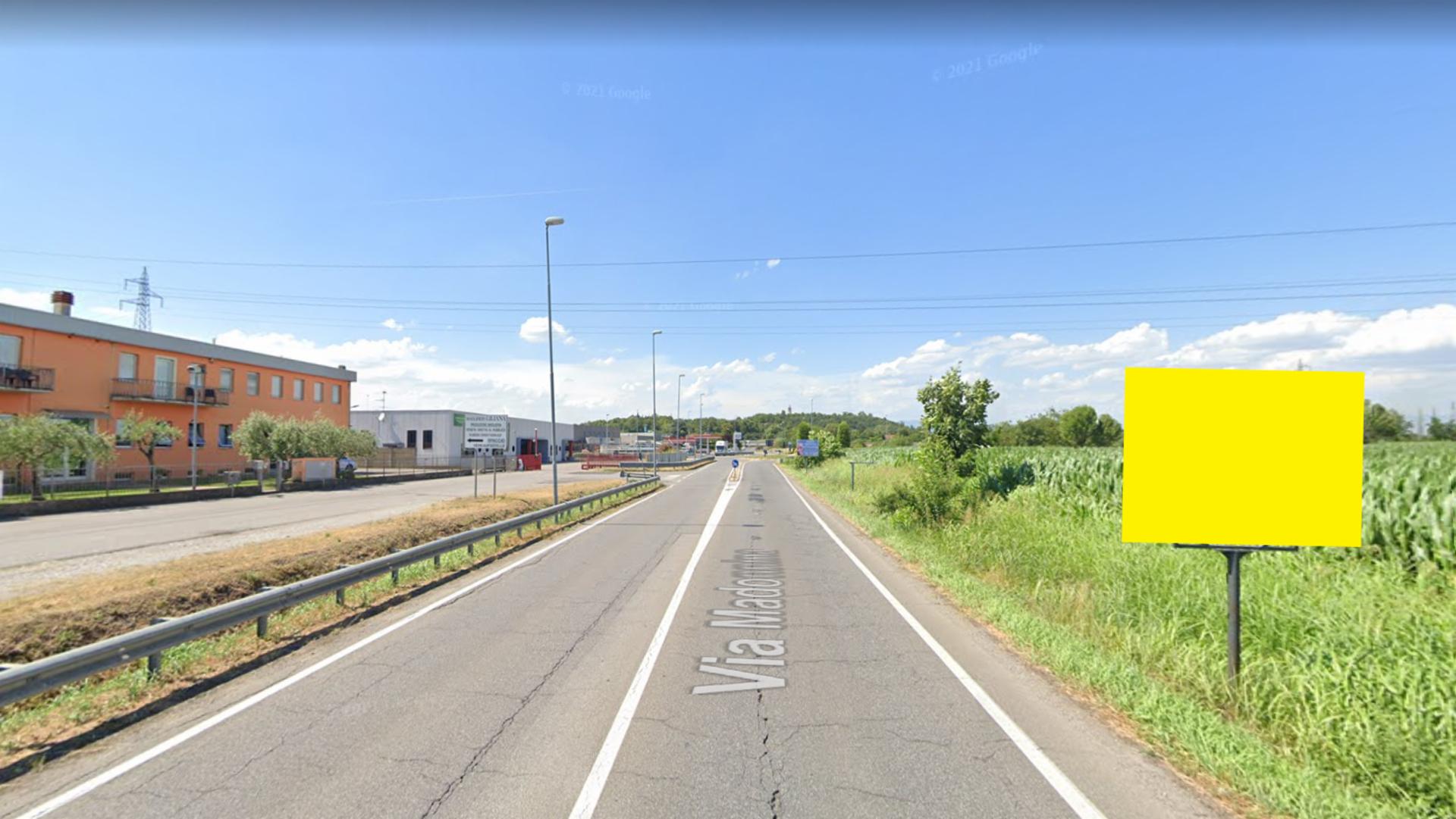 Impianto CARTELLONISTICA a Montichiari, in zona Peri Arreda