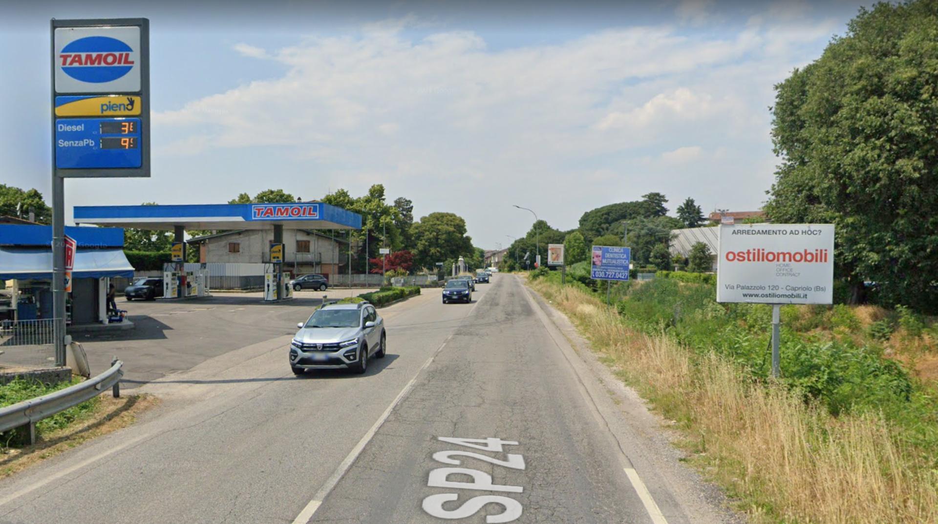 Impianto CARTELLONISTICA a Montirone, in zona Trattoria Bontempi