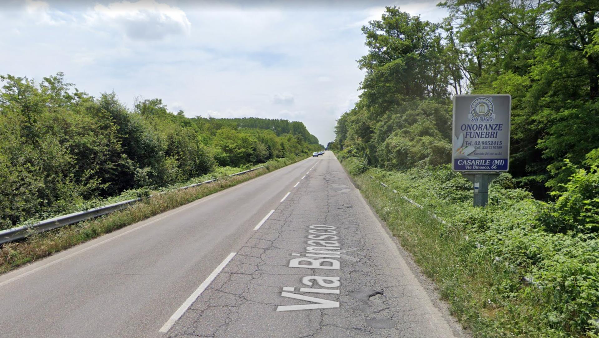 Impianto a STRADA PROVINCIALE EX SS 35 km 103,921 sx  Casarile