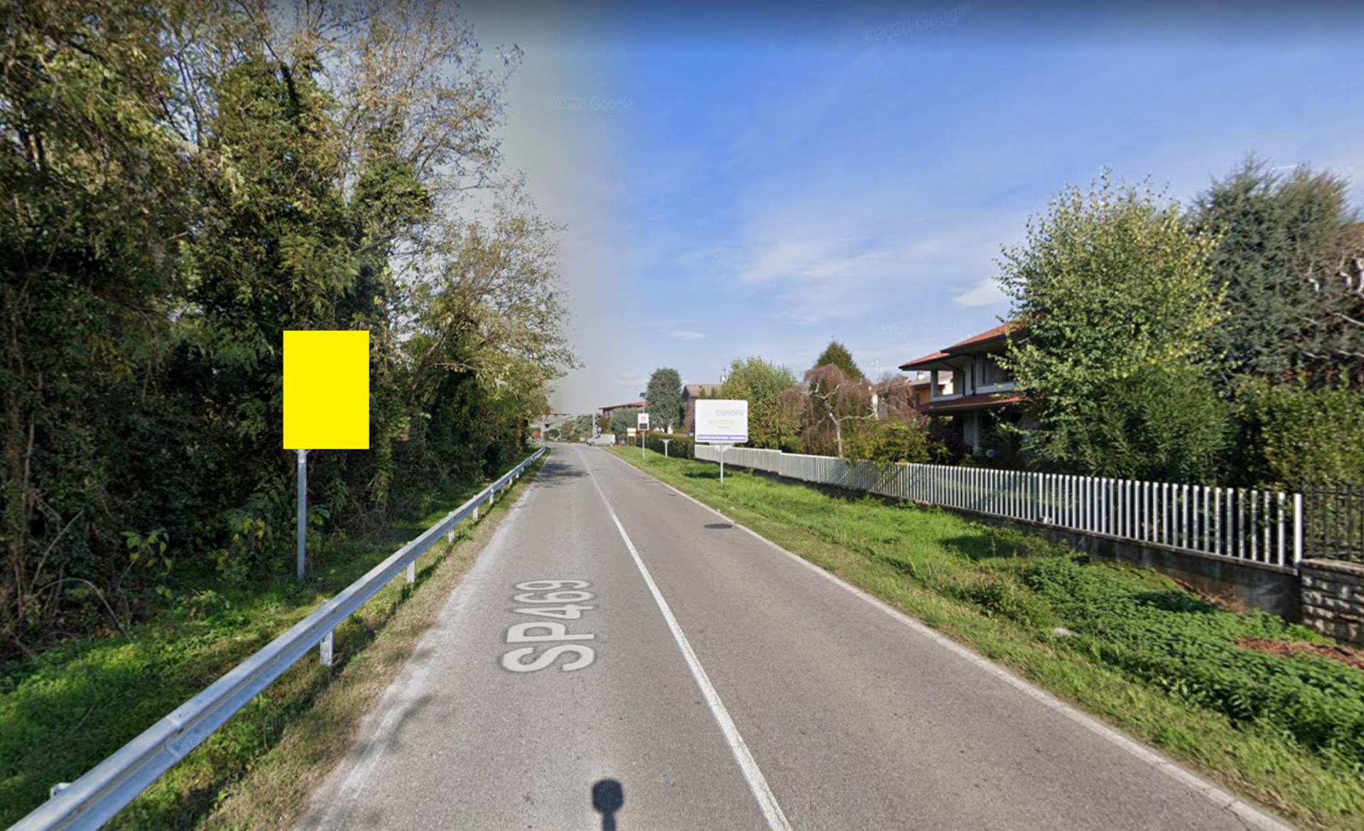 Impianto CARTELLONISTICA a Pontoglio, in zona Trattoria al Laghetto