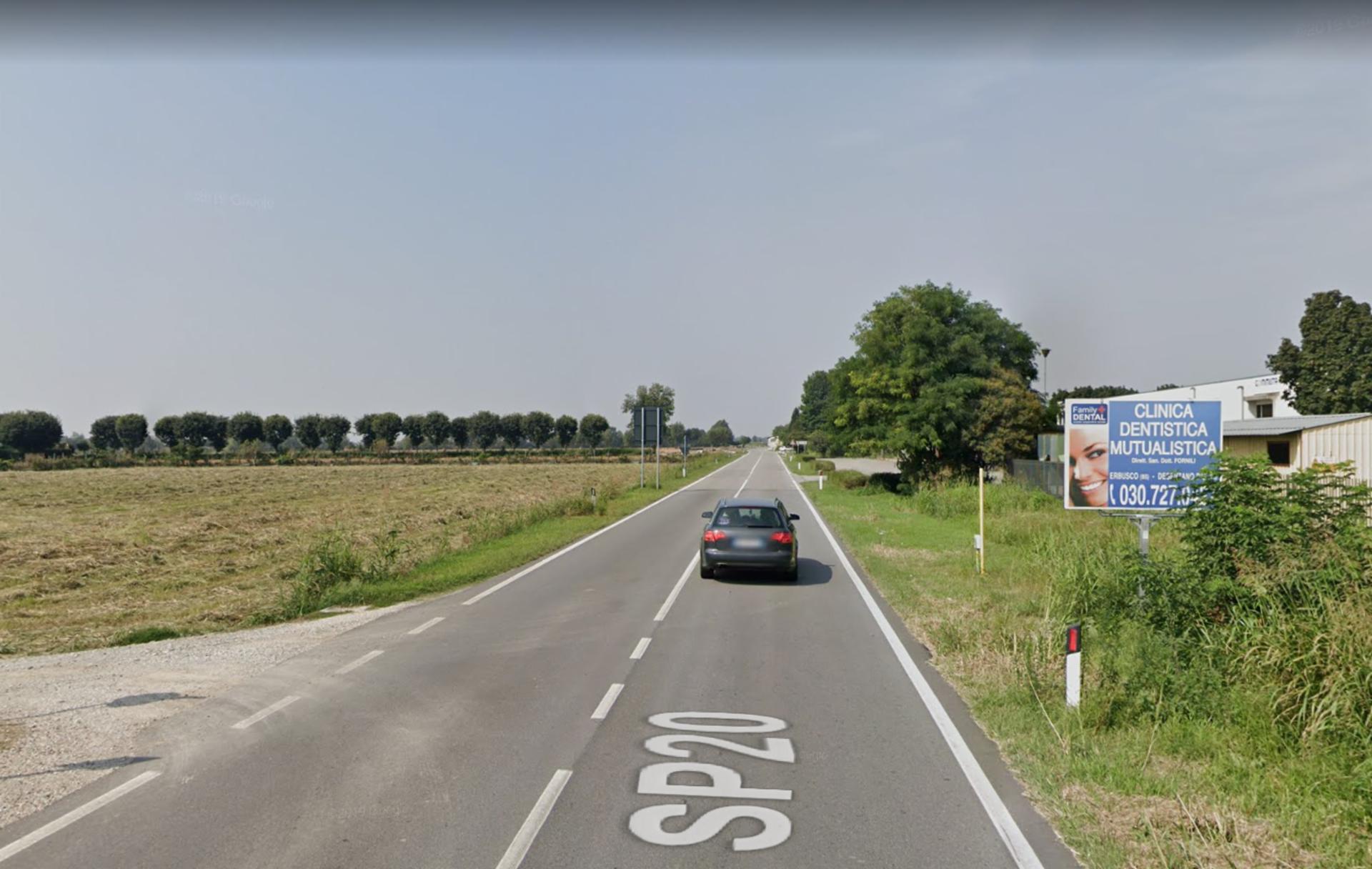 Impianto a STRADA PROVINCIALE 20  Km. 10+248 Dx  Roccafranca