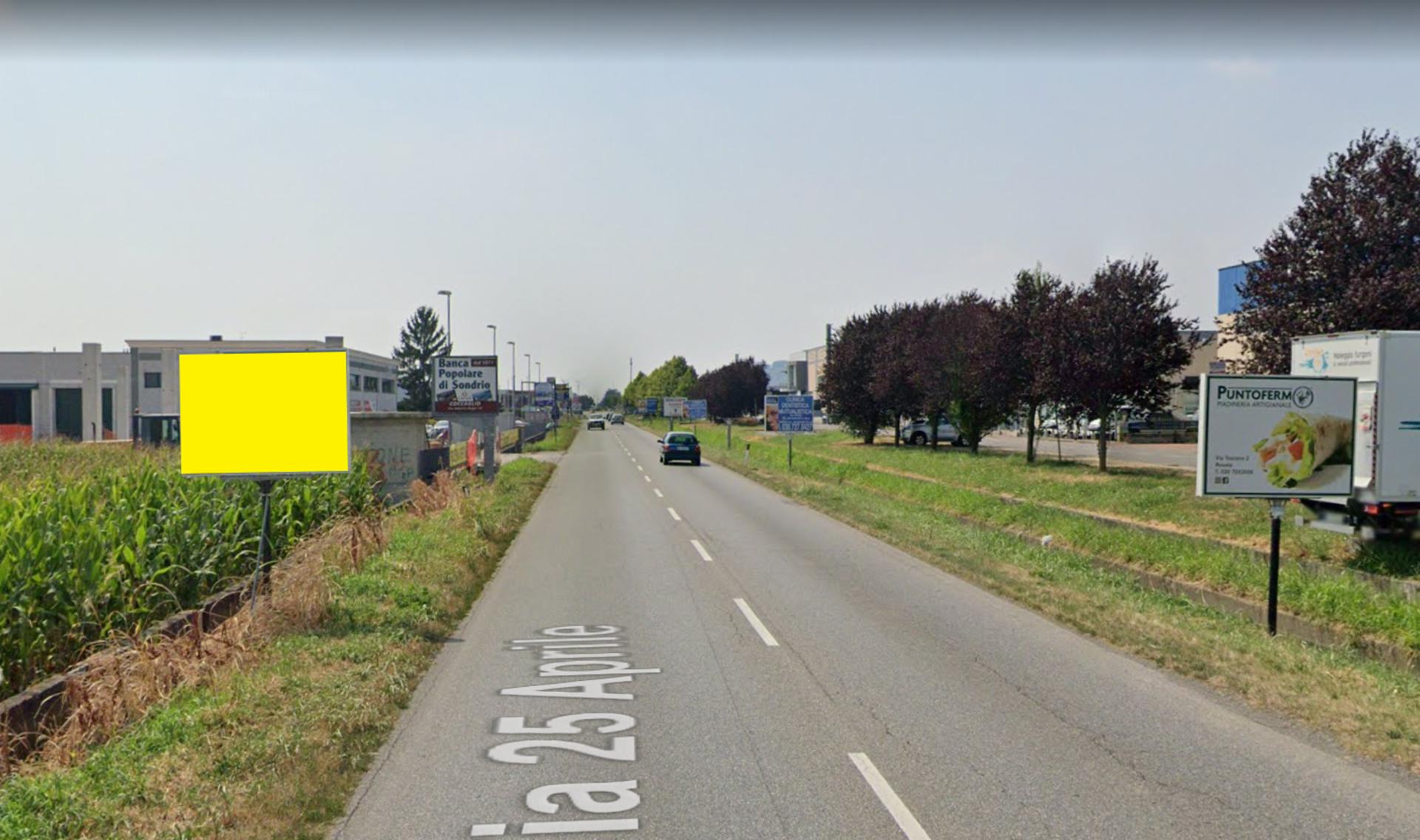 Impianto CARTELLONISTICA a Rovato, in zona Pabo's