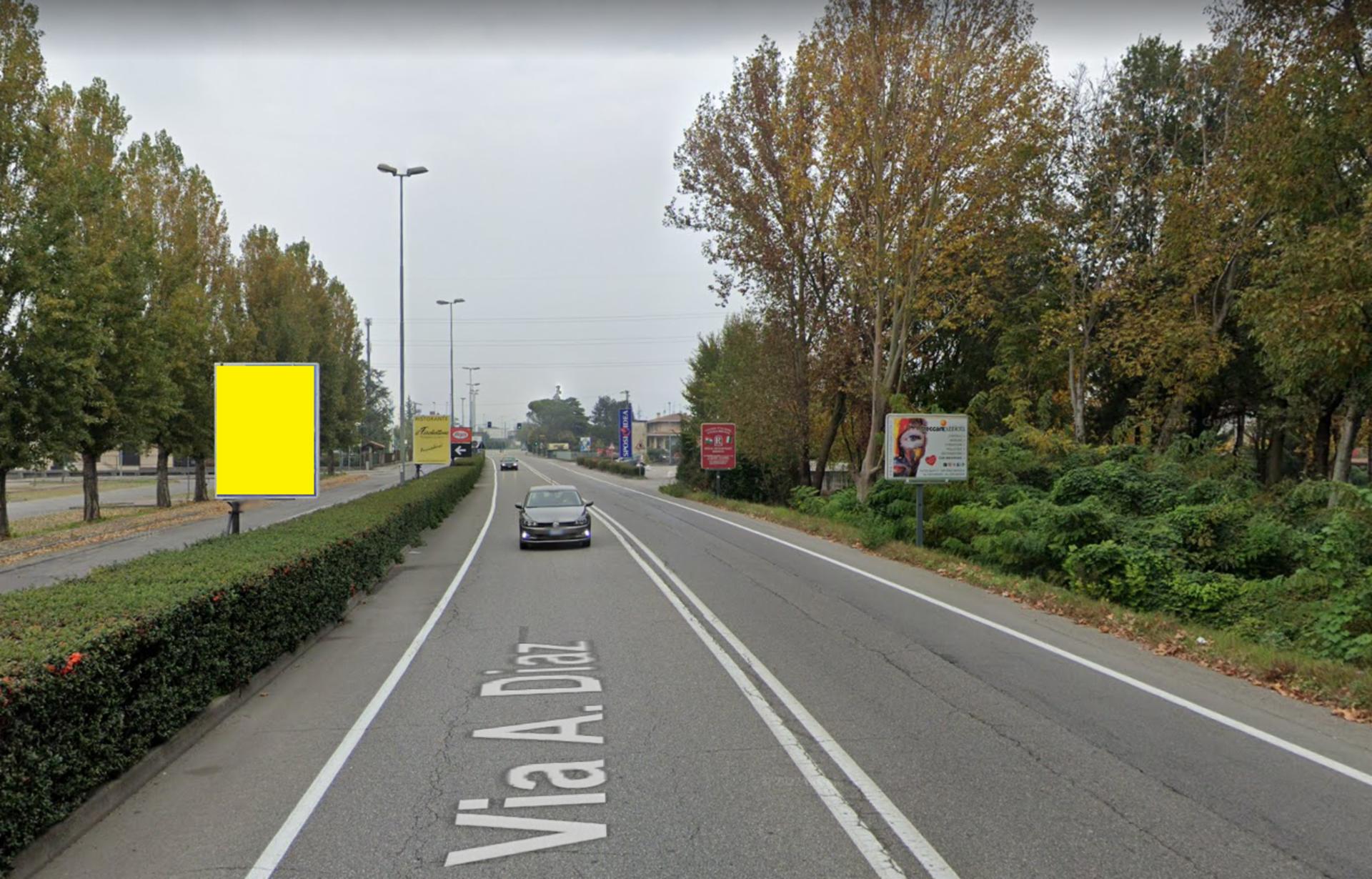 Impianto CARTELLONISTICA a San Zeno Naviglio, in zona La Lobsteria