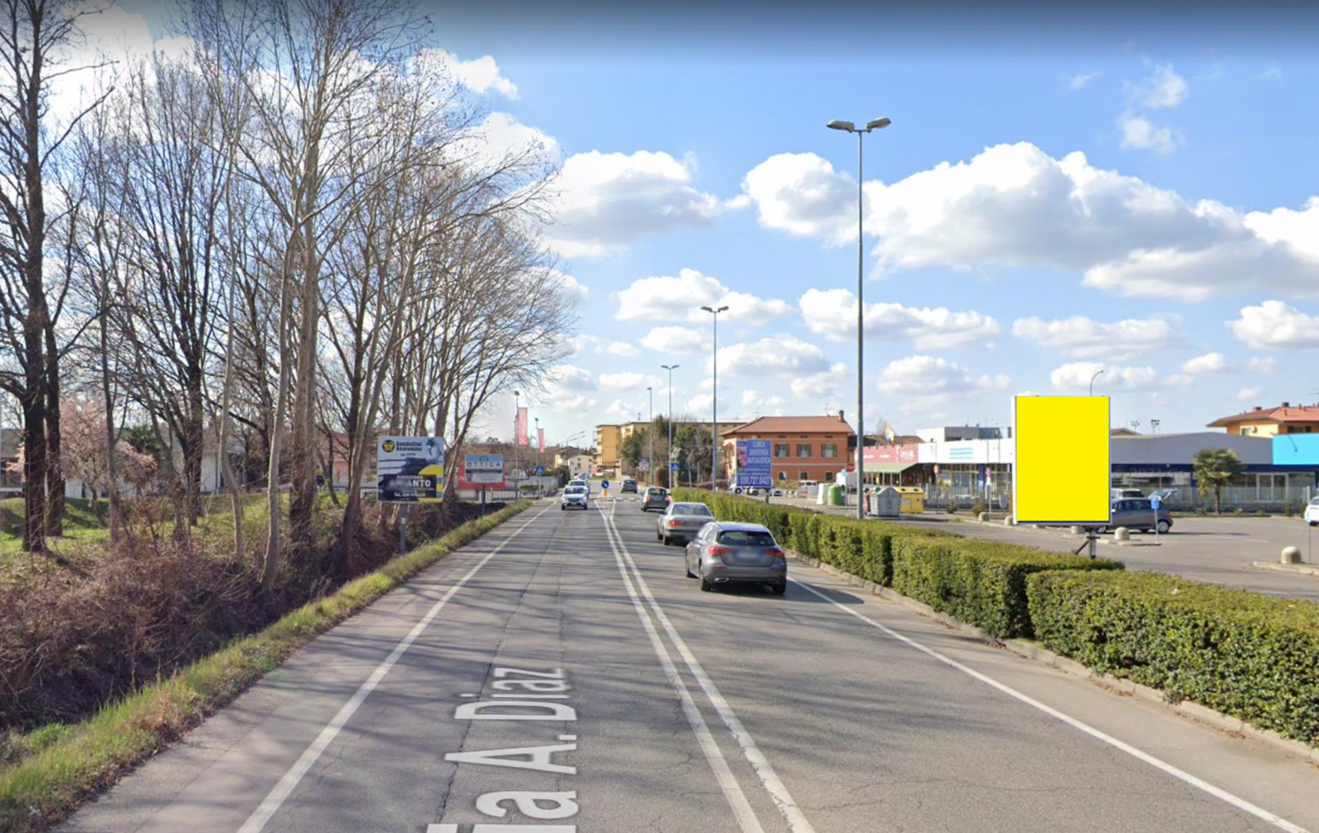 Impianto CARTELLONISTICA a San Zeno Naviglio, in zona La Lobsteria