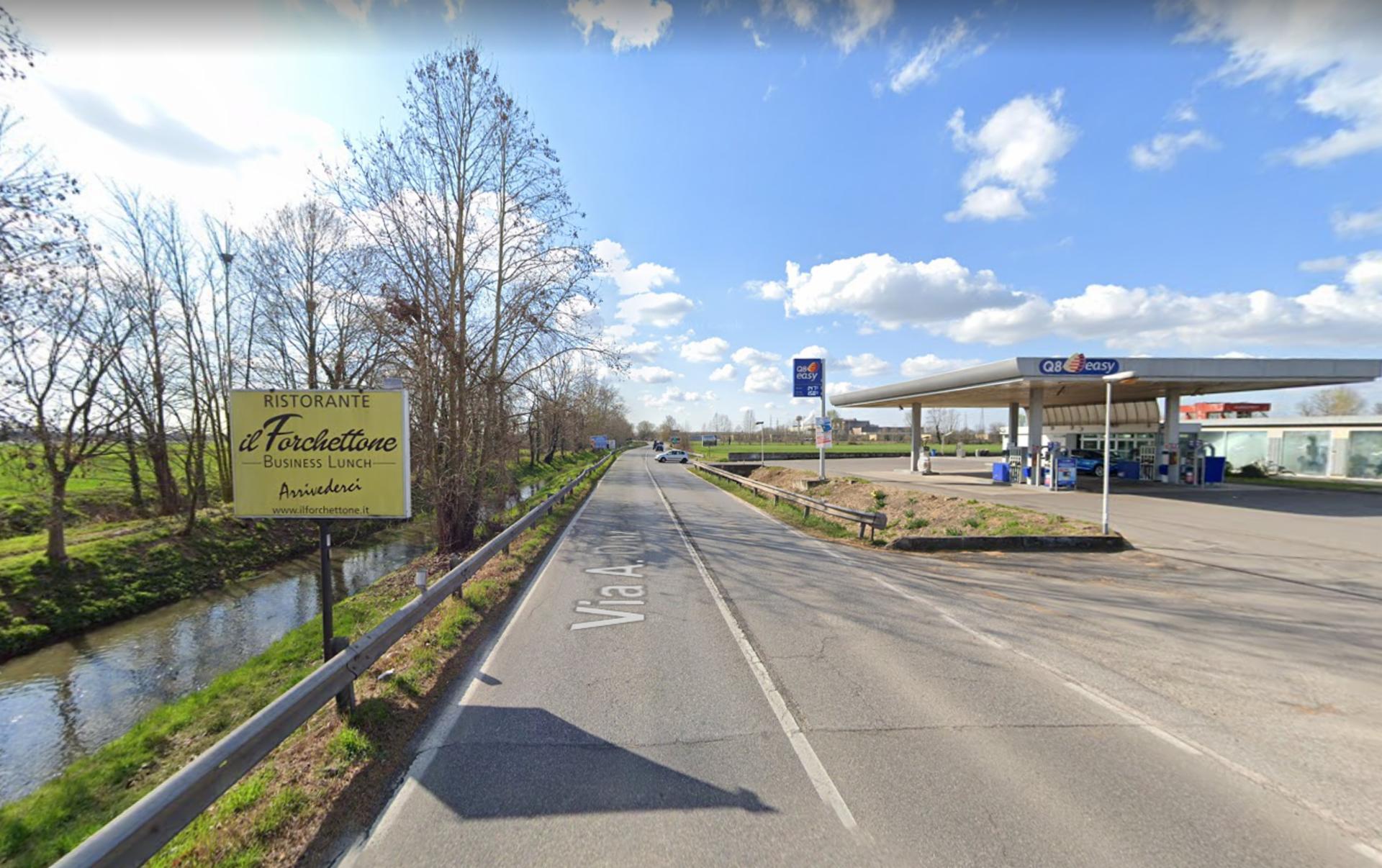 Impianto CARTELLONISTICA a San Zeno Naviglio, in zona Pasticceria Andreoni