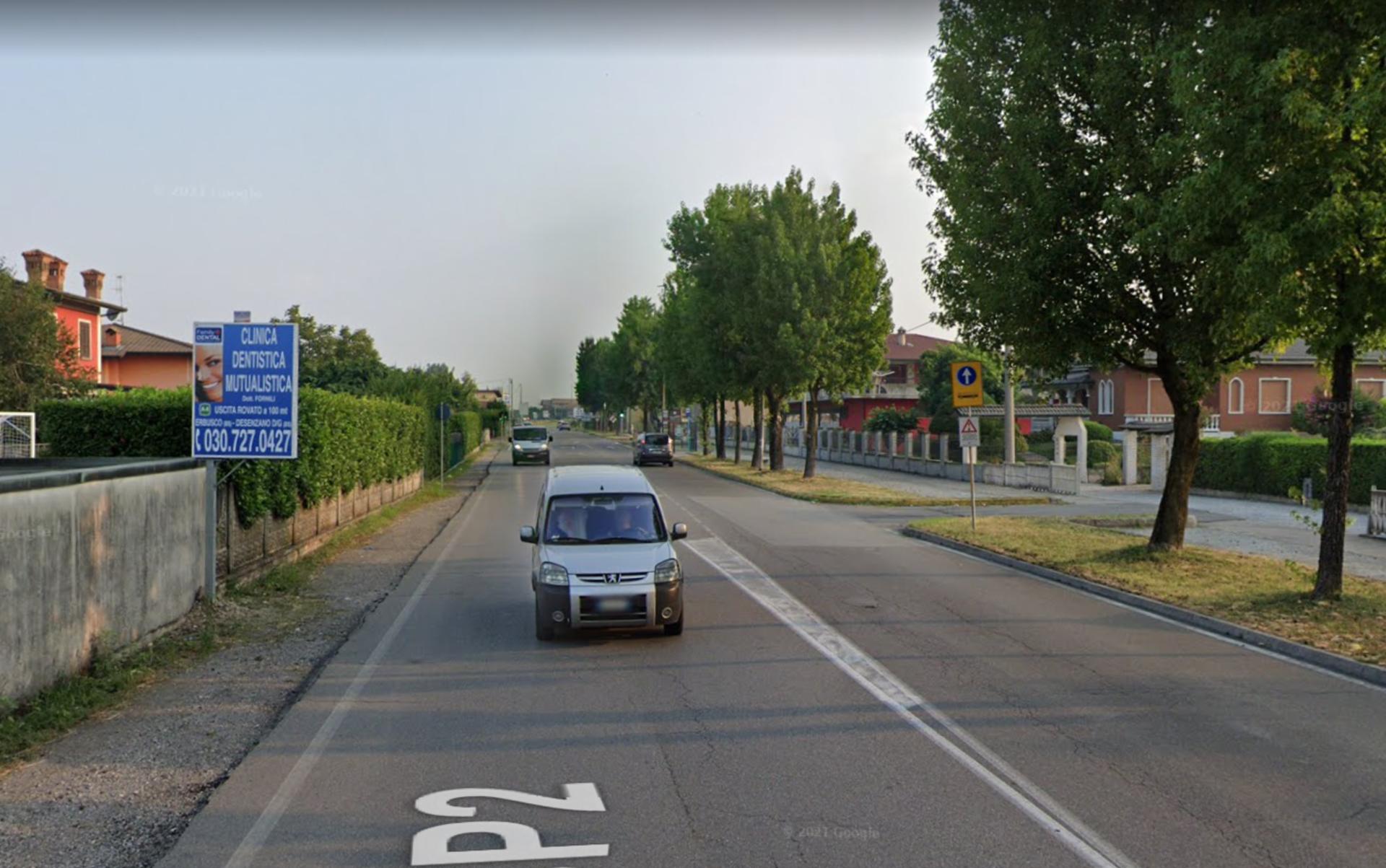 Impianto a STRADA PROVINCIALE 2 Km. 11+156 Dx  Urago d'Oglio