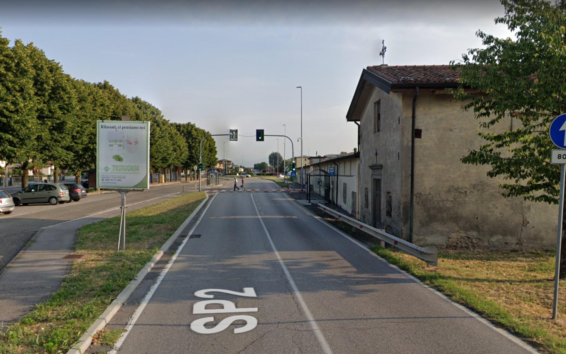 Impianto CARTELLONISTICA a Urago d'Oglio, in zona Volpi