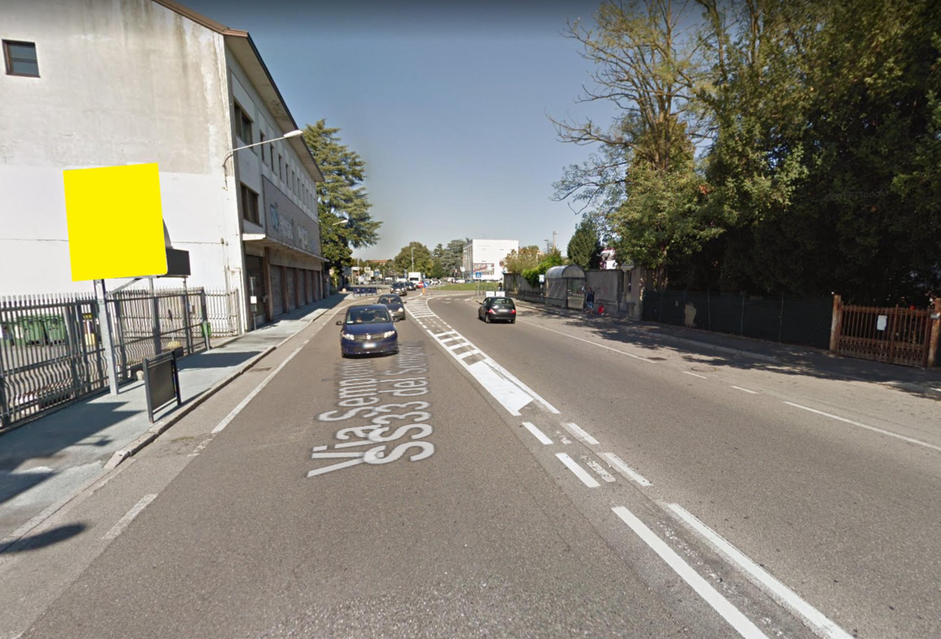 Impianto CARTELLONISTICA a San Vittore Olona, in zona Jacarè