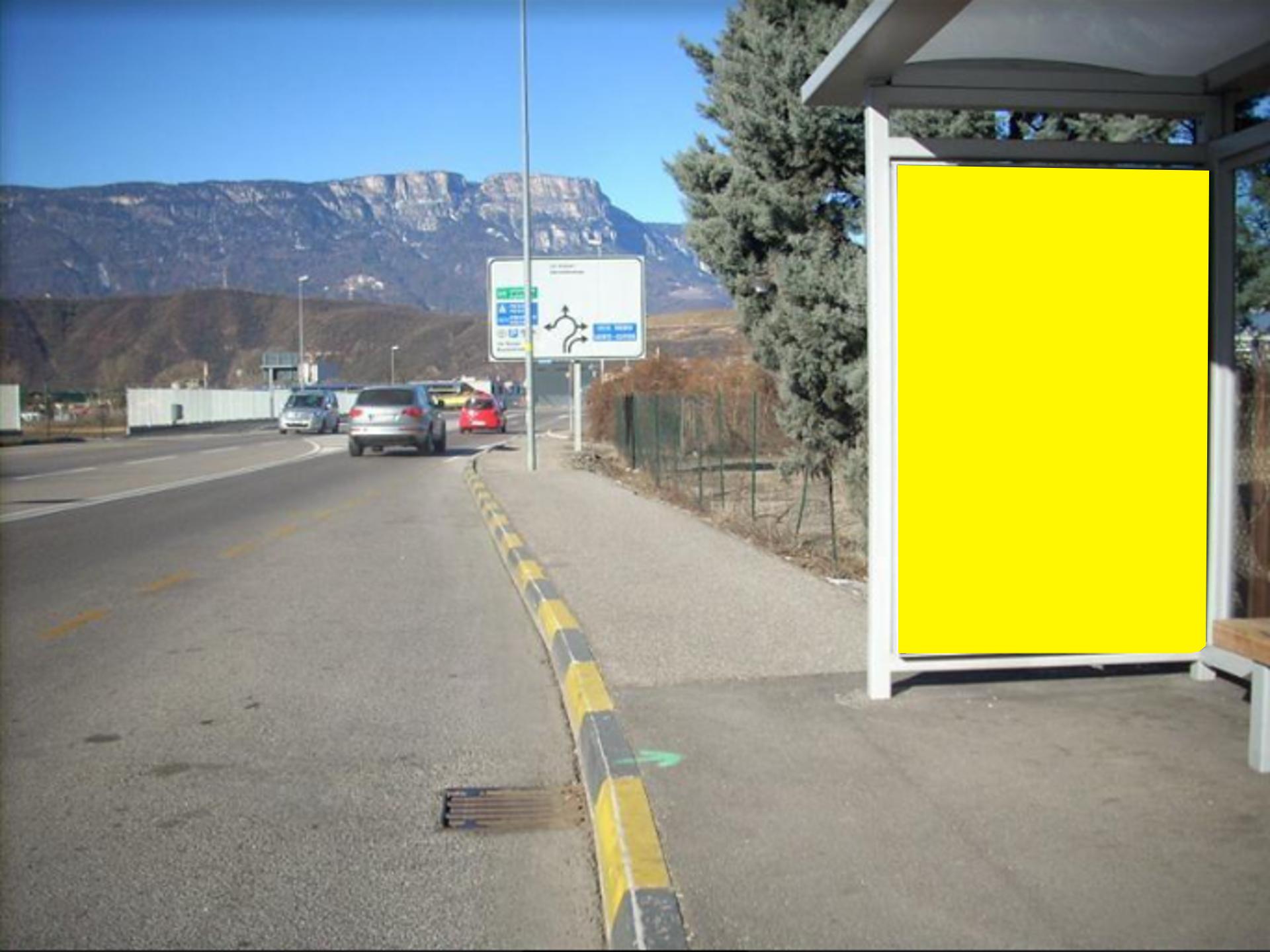Impianto PENSILINA a Bolzano, in zona mein Bistro Avanti