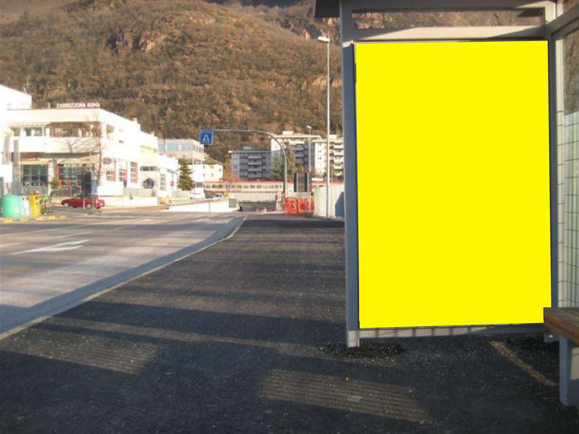 Impianto PENSILINA a Bolzano, in zona mein Bistro Avanti