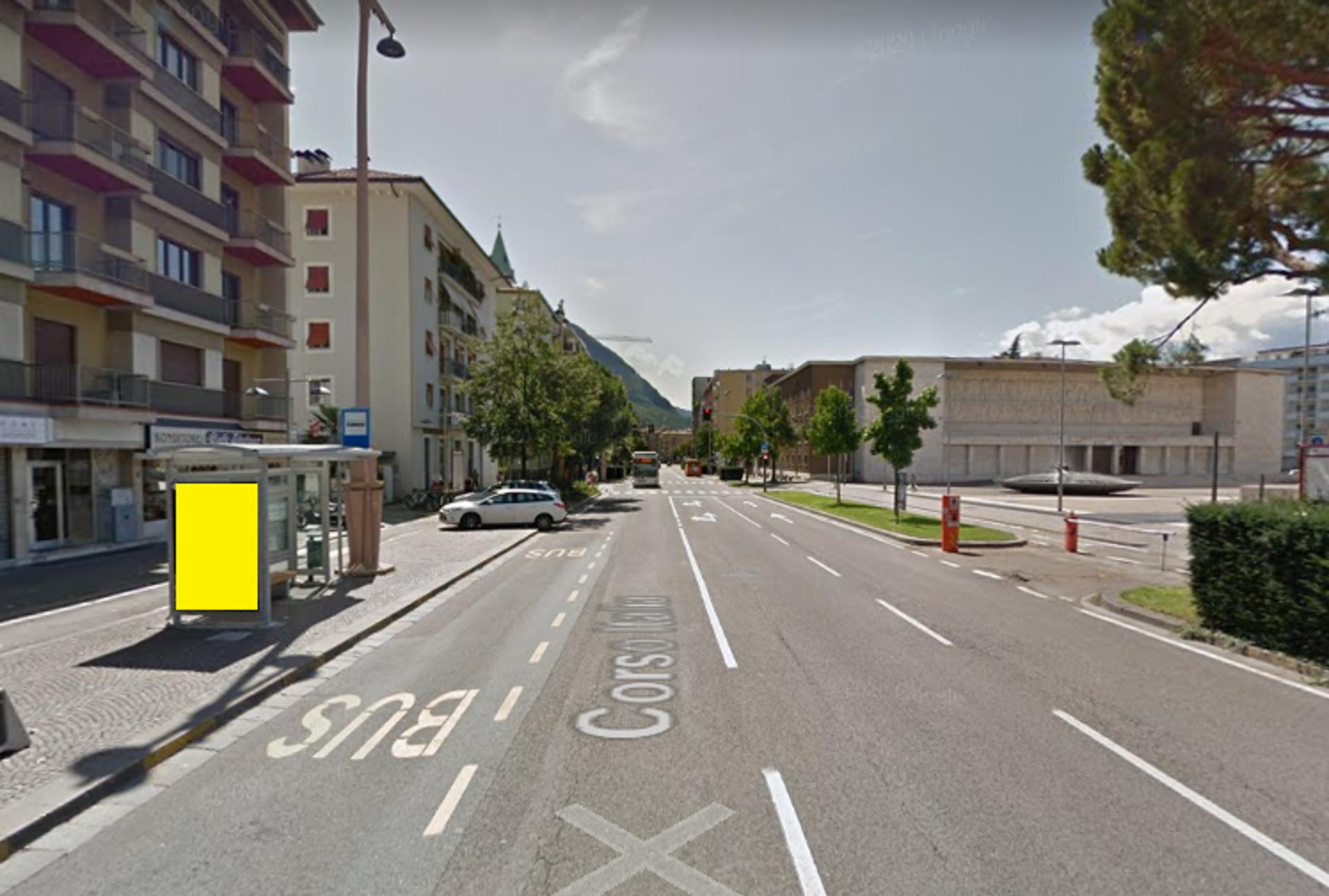 Impianto PENSILINA a Bolzano, in zona Morretti