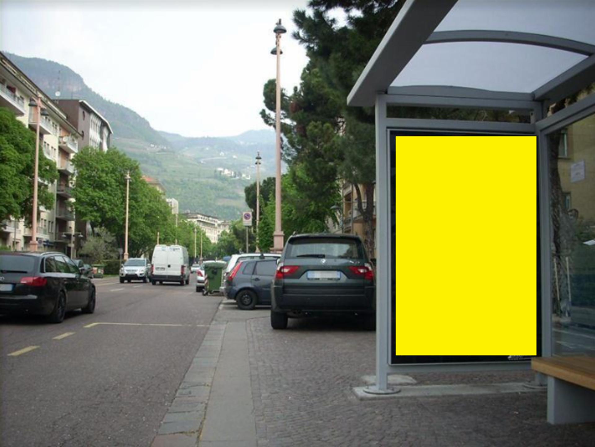 Impianto PENSILINA a Bolzano, in zona Morretti