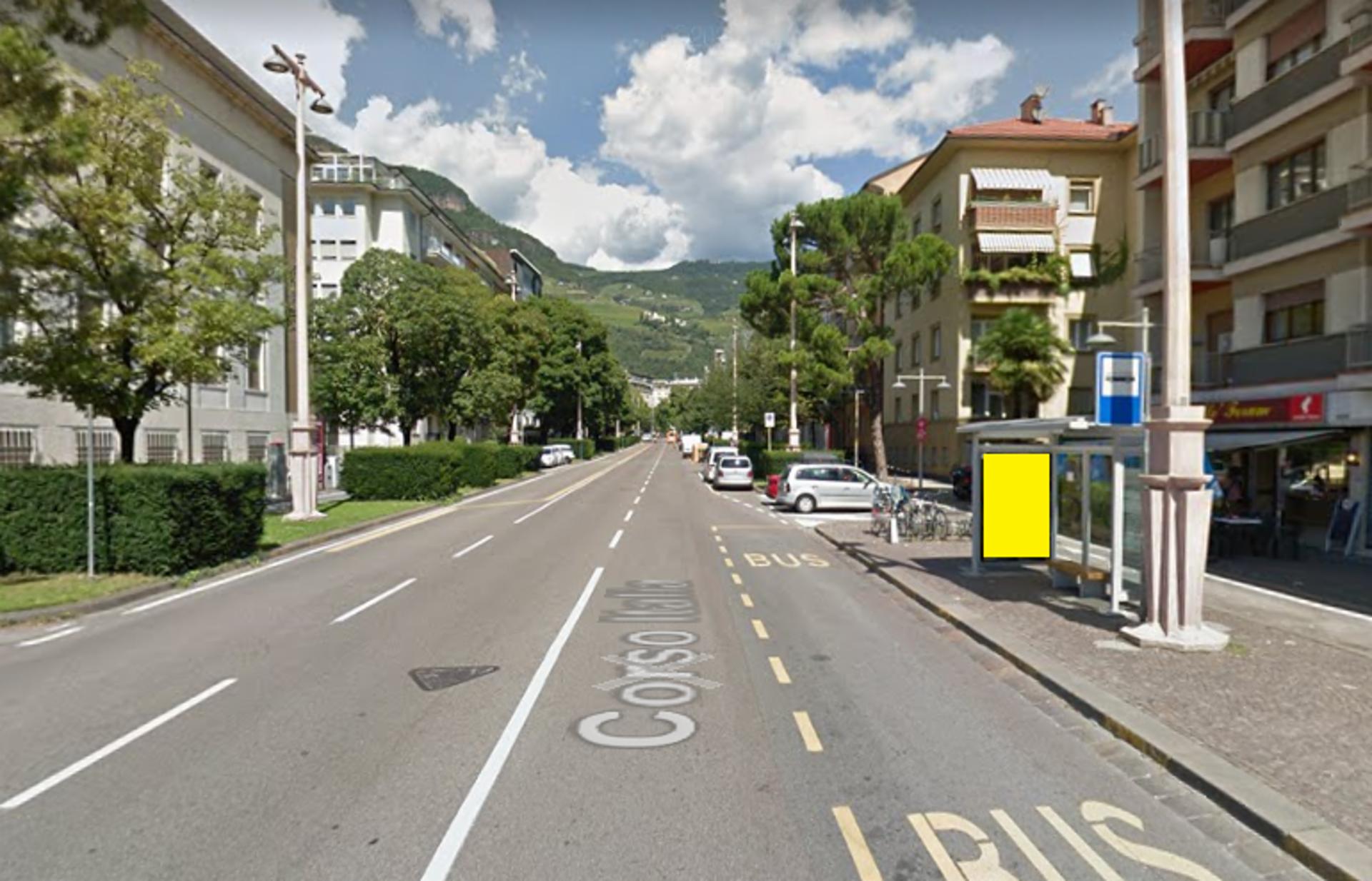 Impianto PENSILINA a Bolzano, in zona Morretti